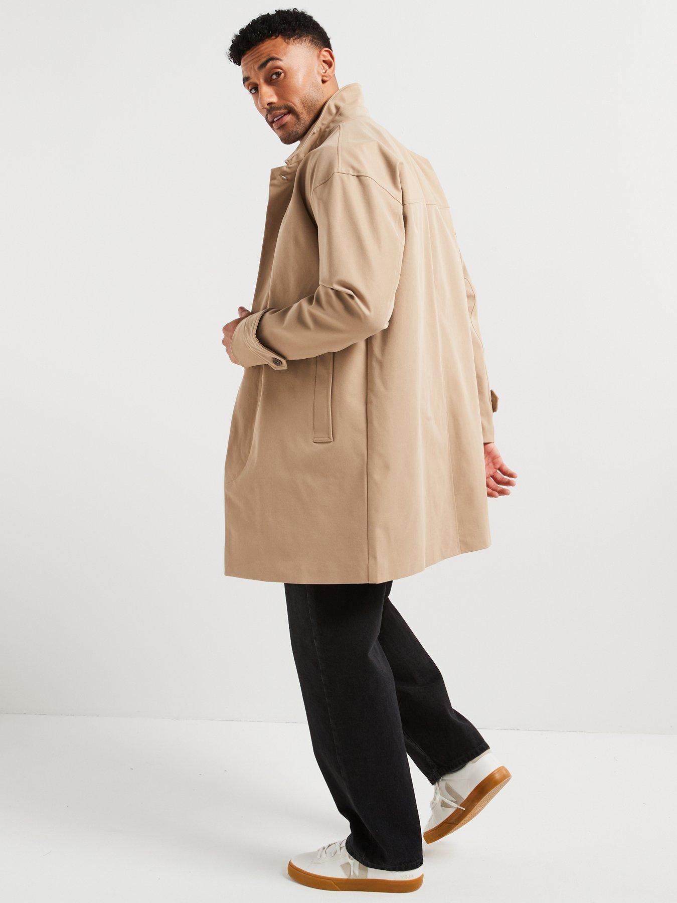 only-sons-relaxed-fit-lightweight-mac-coat-beigestillFront