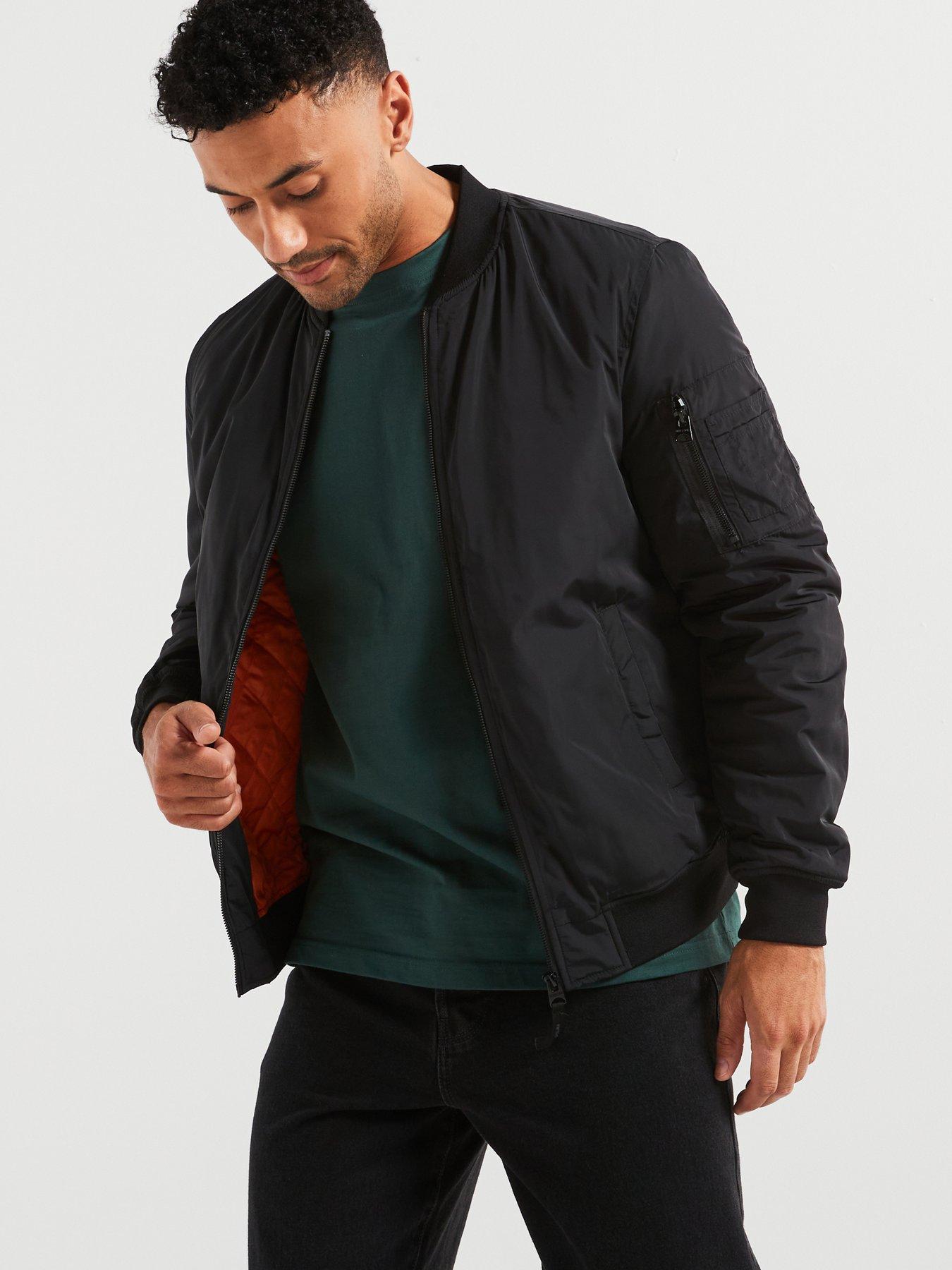 only-sons-only-amp-sons-bomber-jacket-black