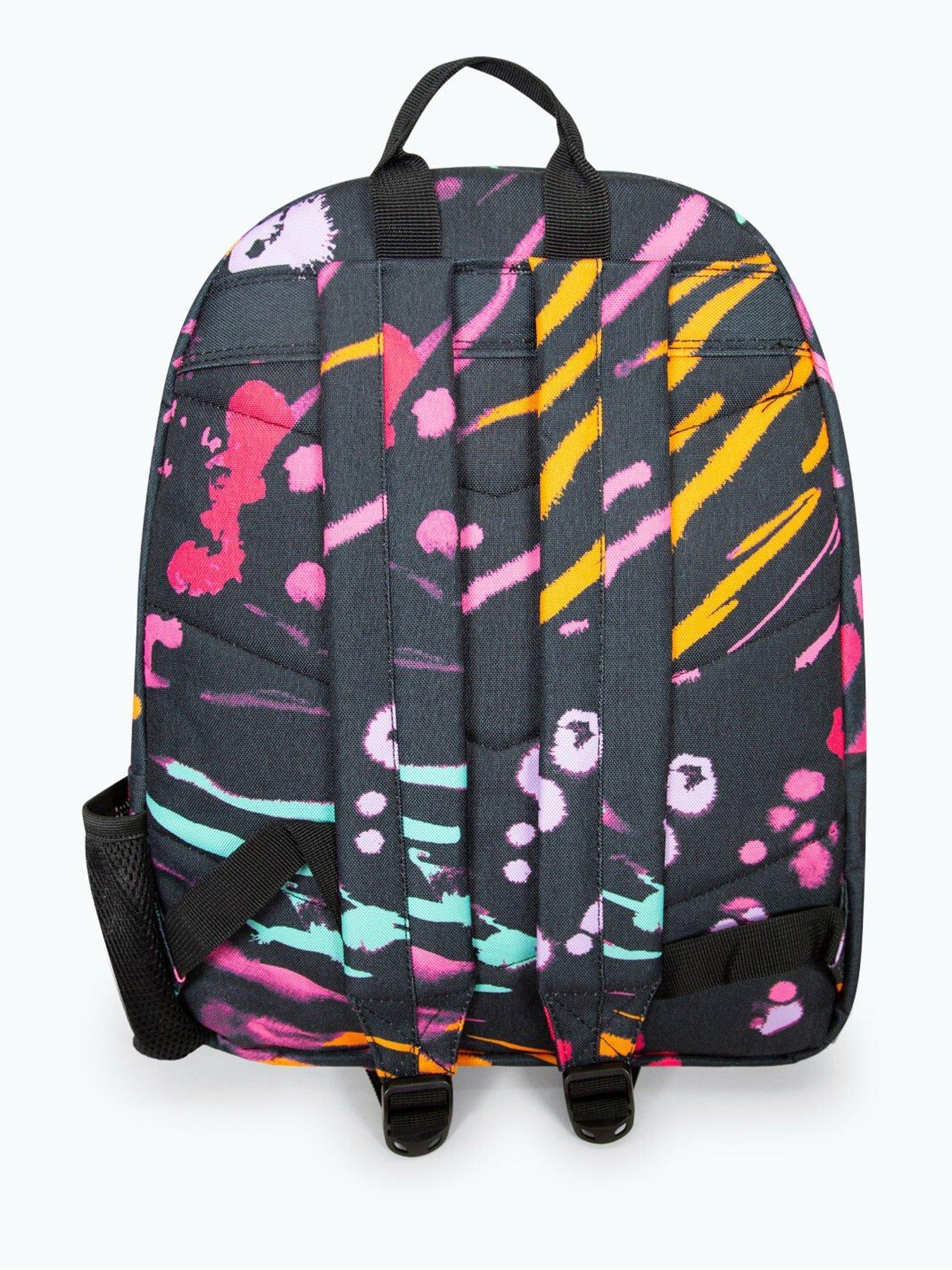 hype-hype-unisex-black-scratches-badge-backpackback