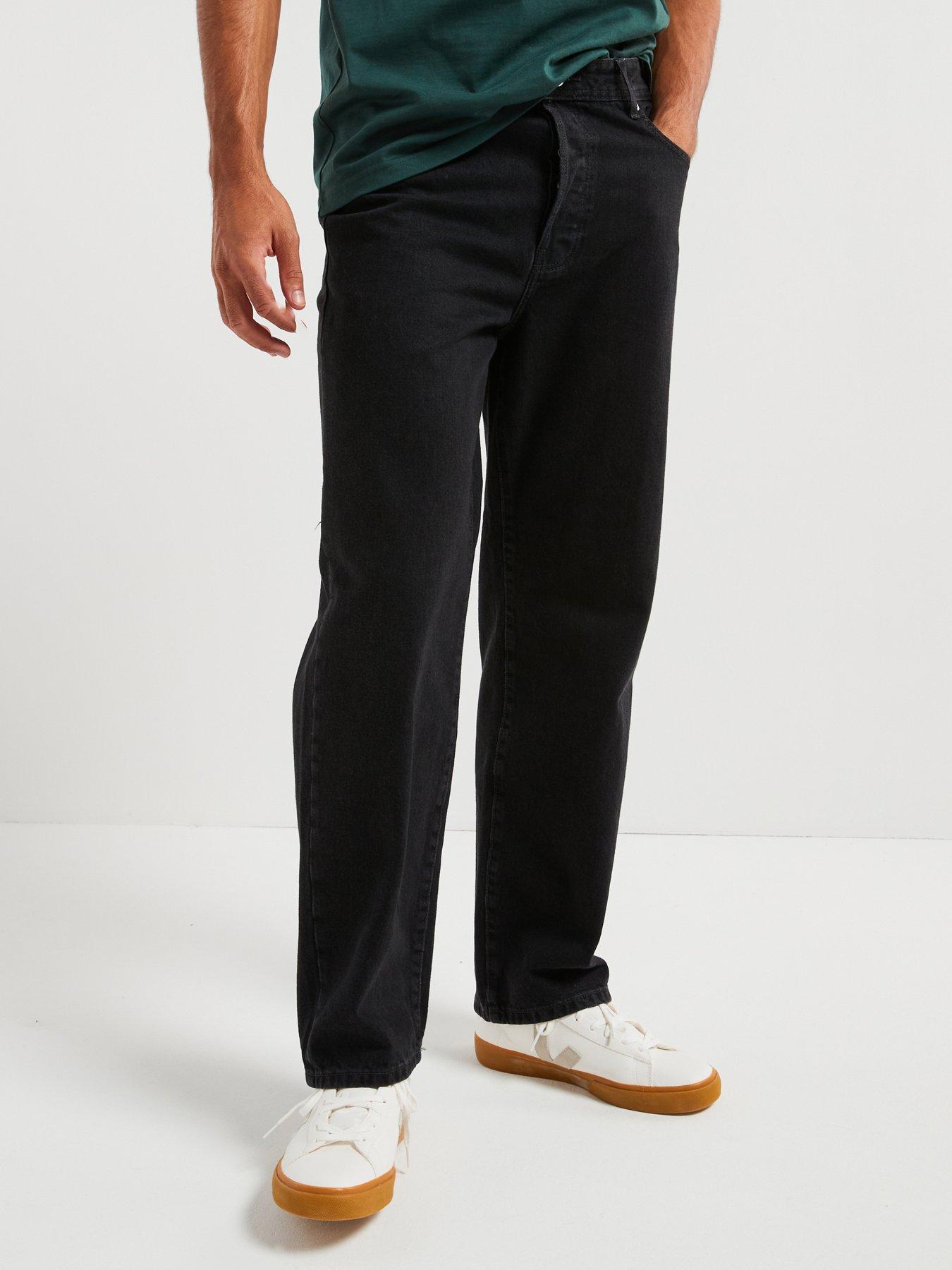 only-sons-fade-loose-fit-jeans-blackfront