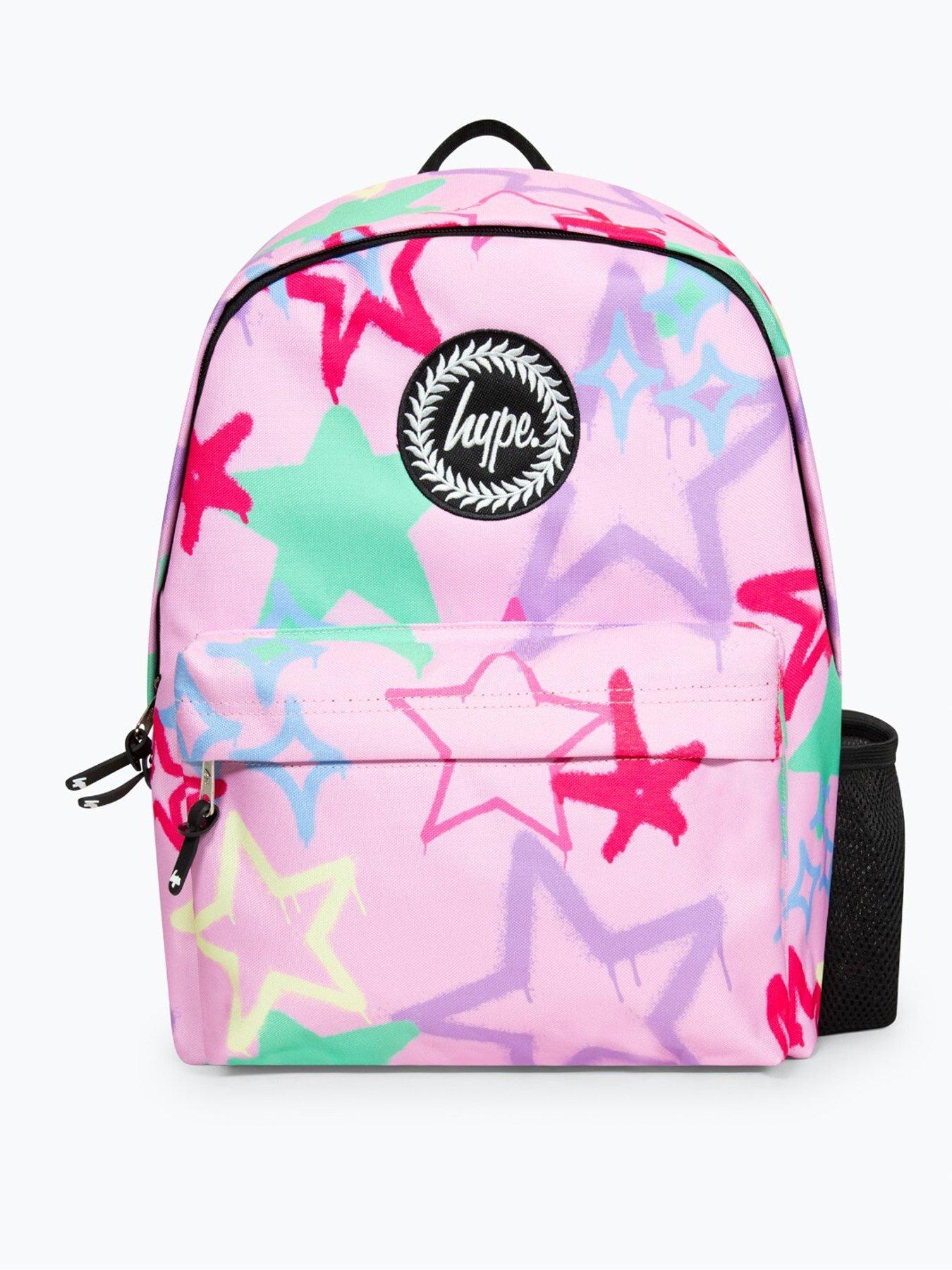 hype-hype-unisex-pink-graffiti-stars-badge-backpackstillFront