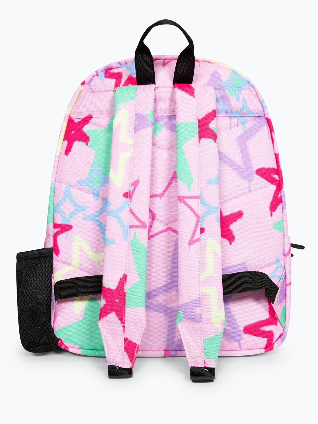 hype-hype-unisex-pink-graffiti-stars-badge-backpackback