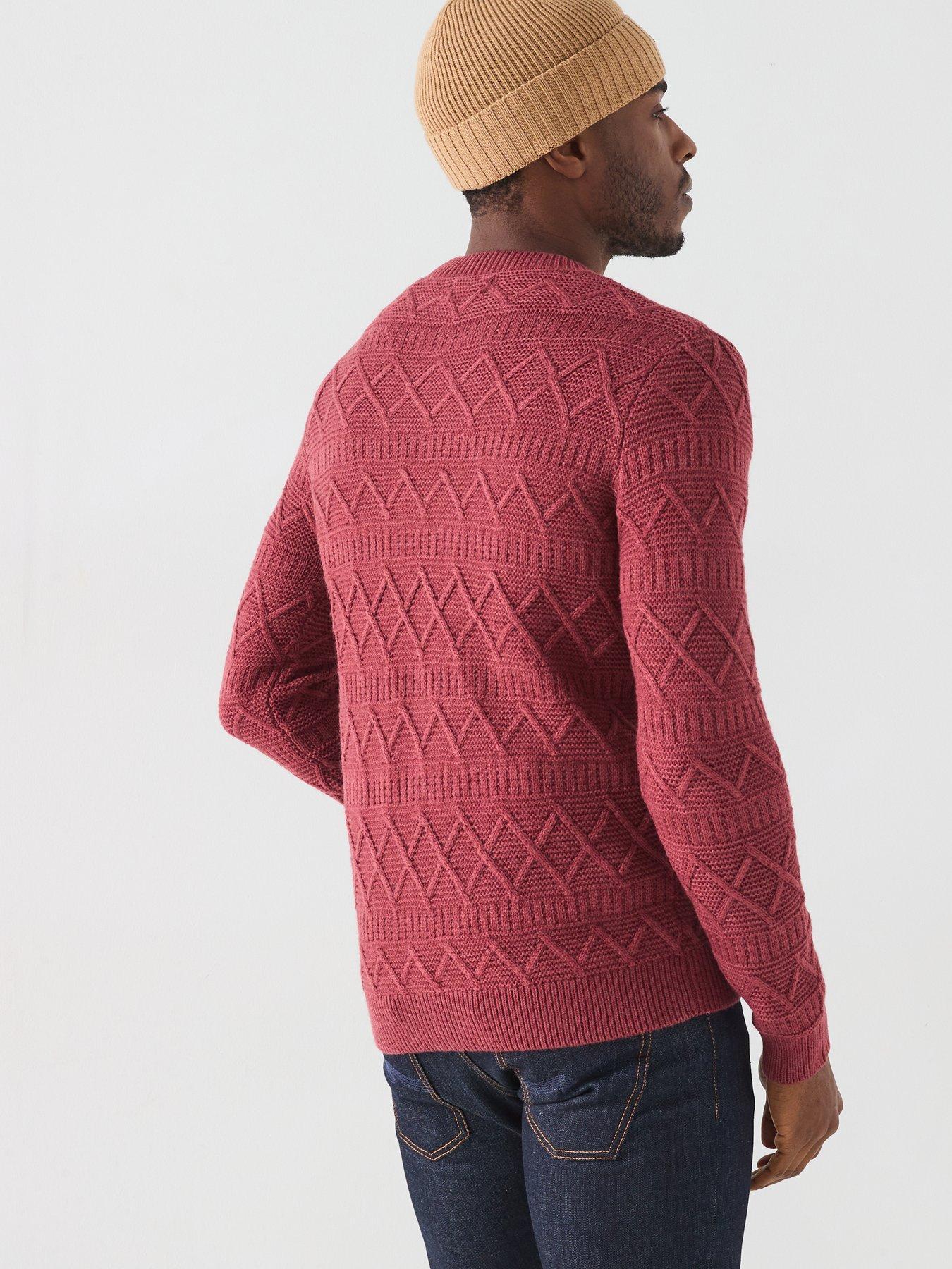 only-sons-crew-textured-cable-knitted-jumperstillFront