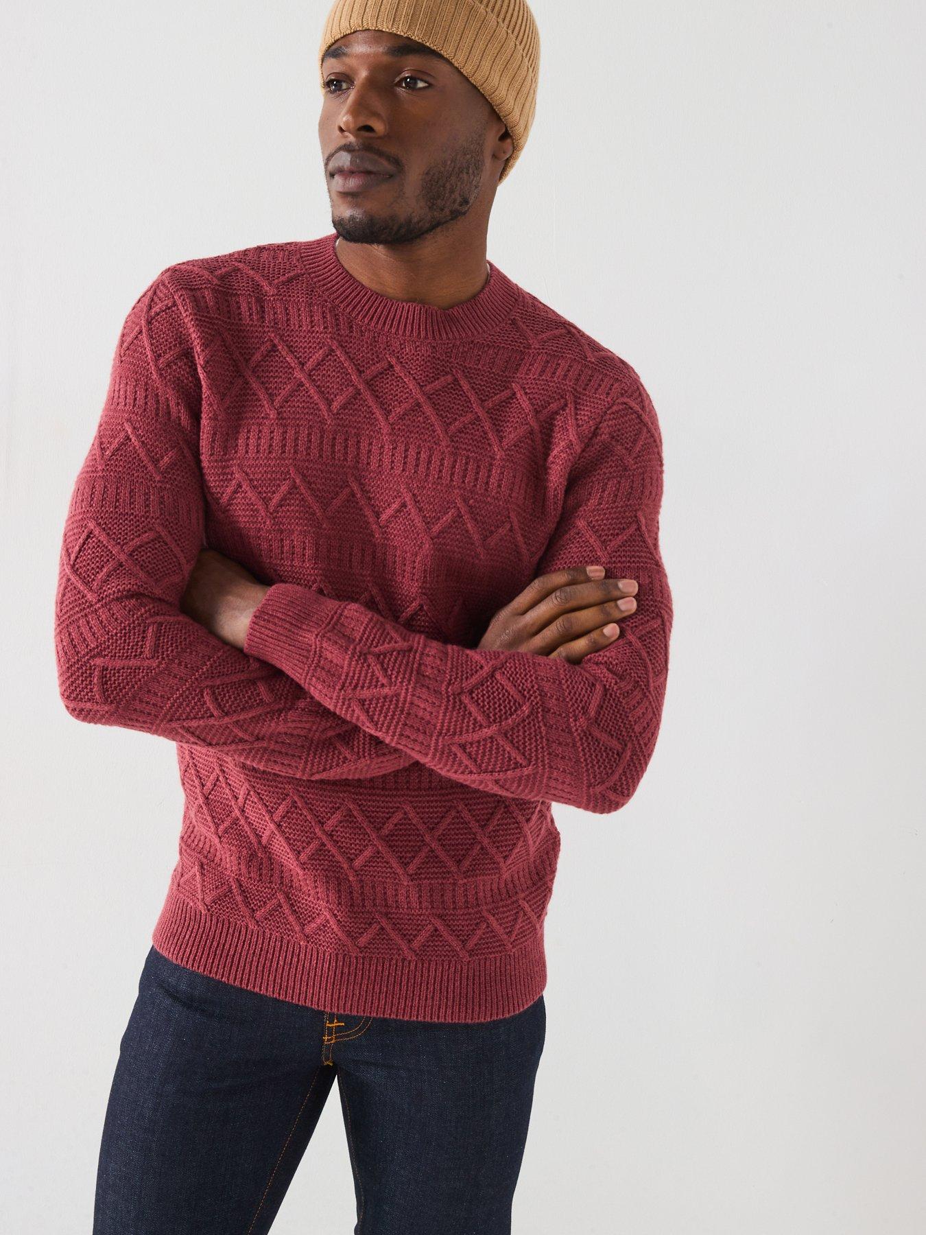 only-sons-crew-textured-cable-knitted-jumperdetail