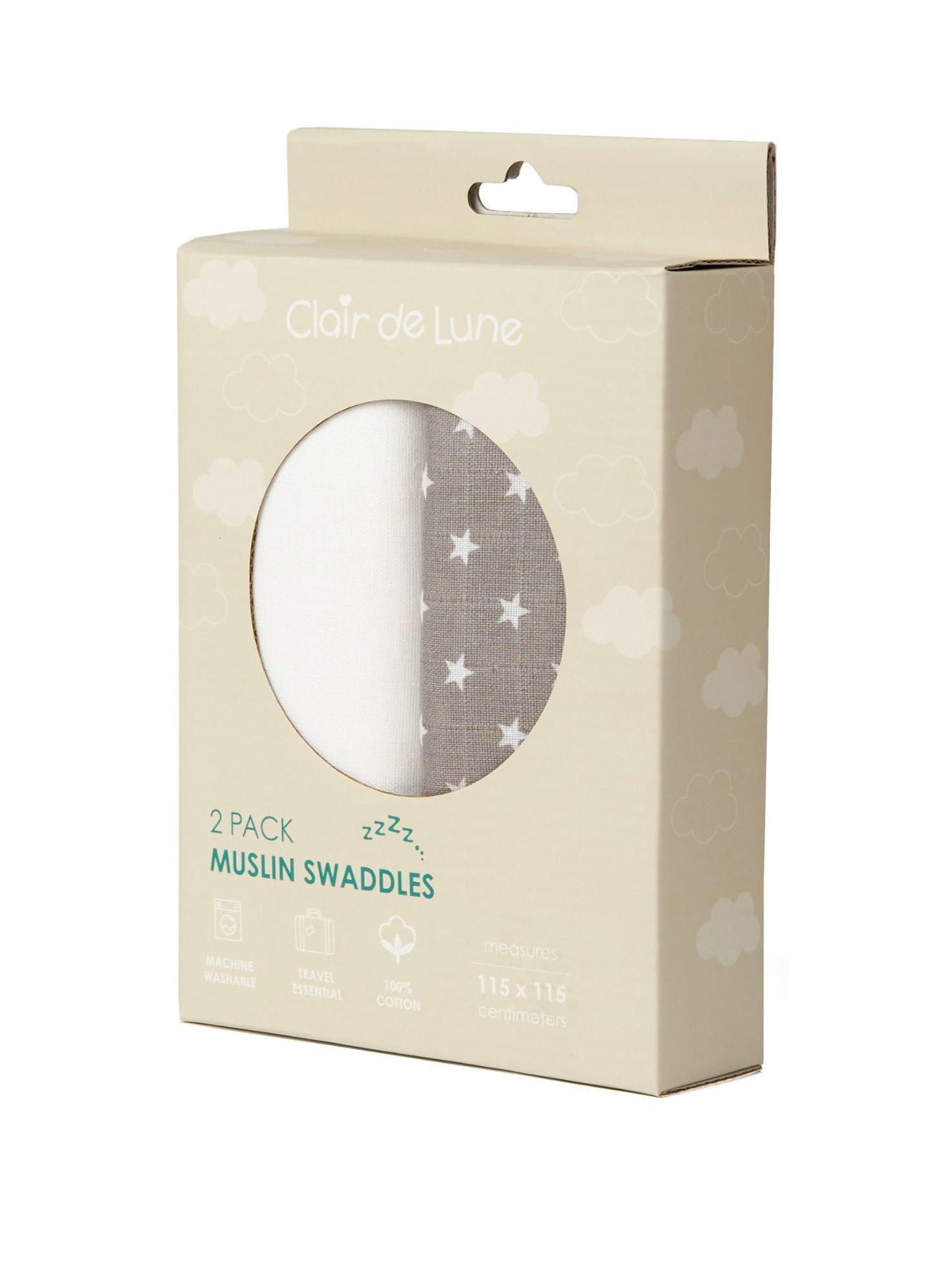 clair-de-lune-2-pack-star-muslin-swaddlesback