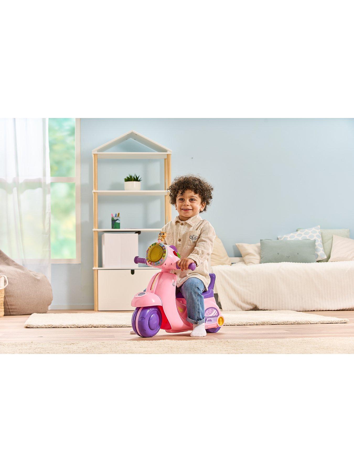 Image 4 of 7 of VTech 2-in-1 Ride & Balance Scooter pink