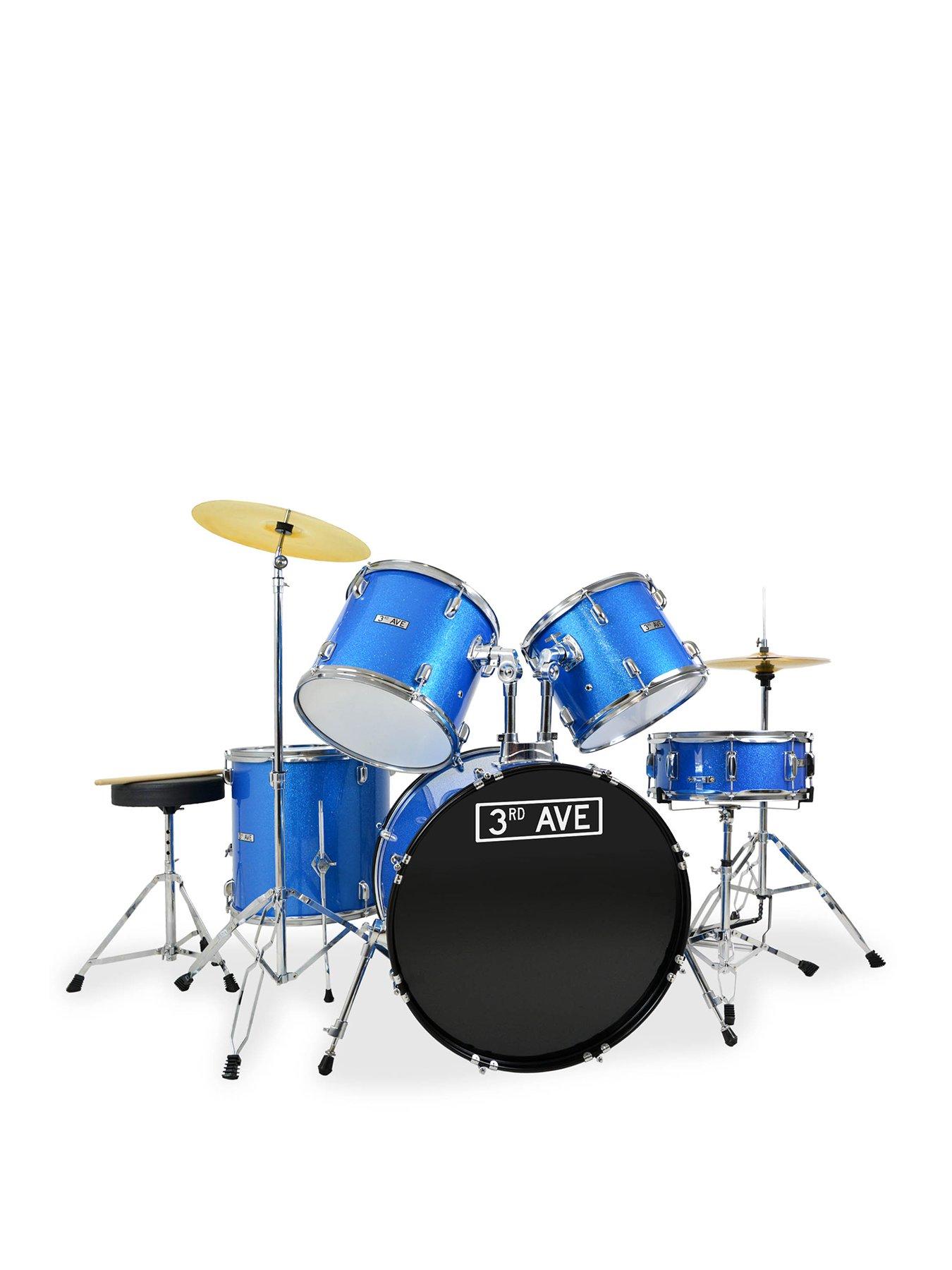 3rd-avenue-3rd-avenue-full-size-drum-kit-shine-blue