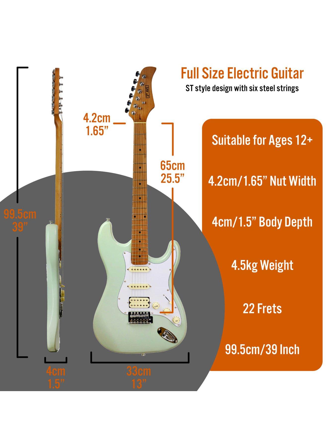 3rd-avenue-3rd-avenue-stateside-electric-guitar-pack-liberty-greenstillFront