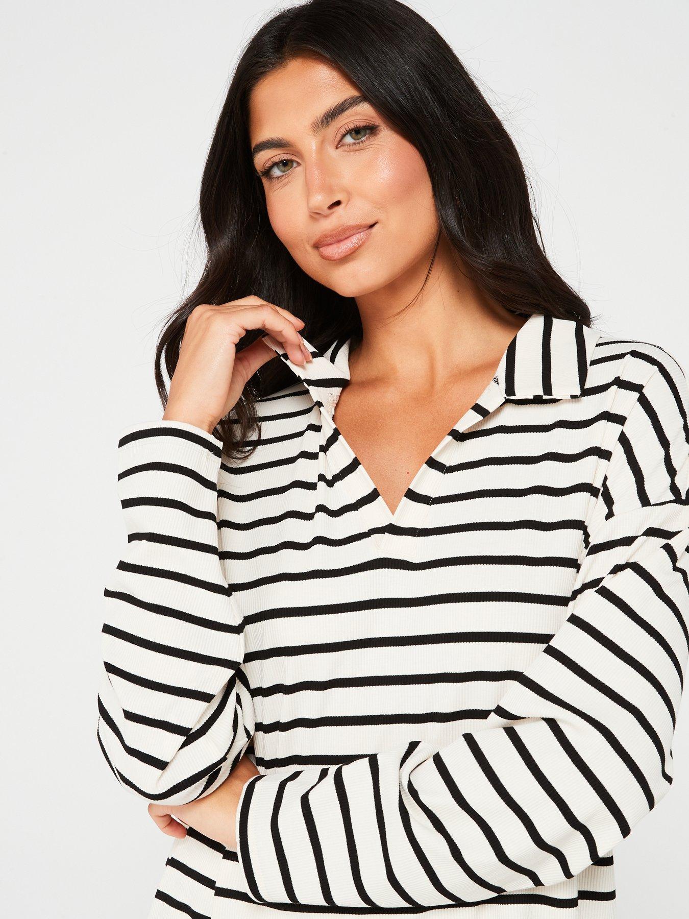 v-by-very-stripe-v-neck-long-sleeve-top-and-wide-leg-loungewear-set-creamoutfit