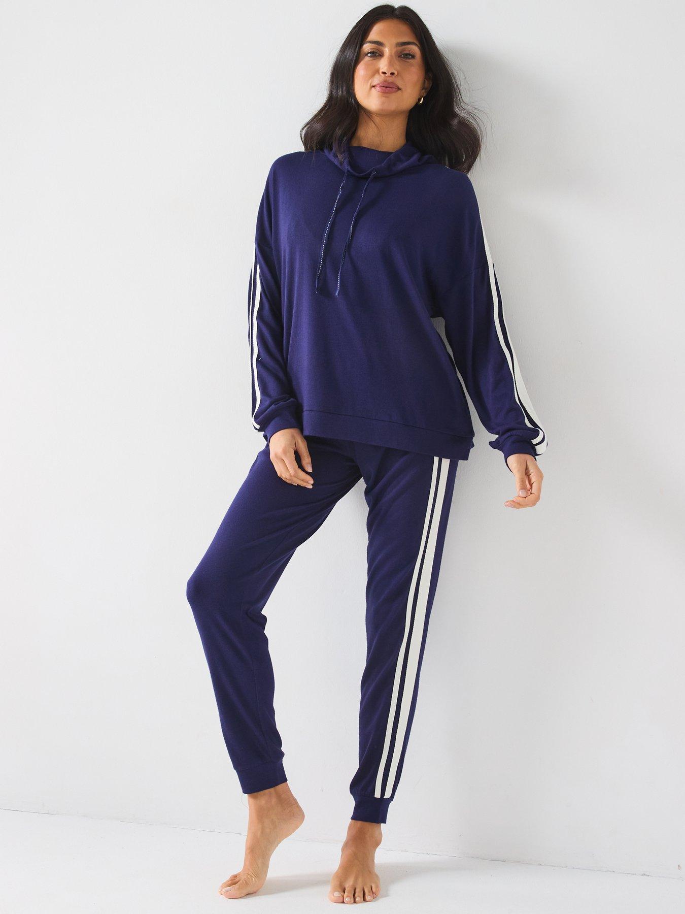 v-by-very-cowl-neck-contrast-loungewear-setoutfit