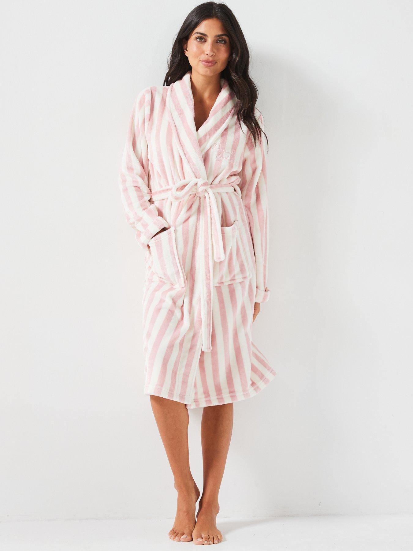 v-by-very-stripe-tie-waist-robe-pink