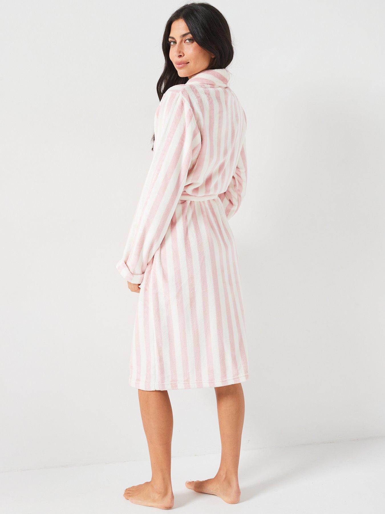 v-by-very-stripe-tie-waist-robestillFront