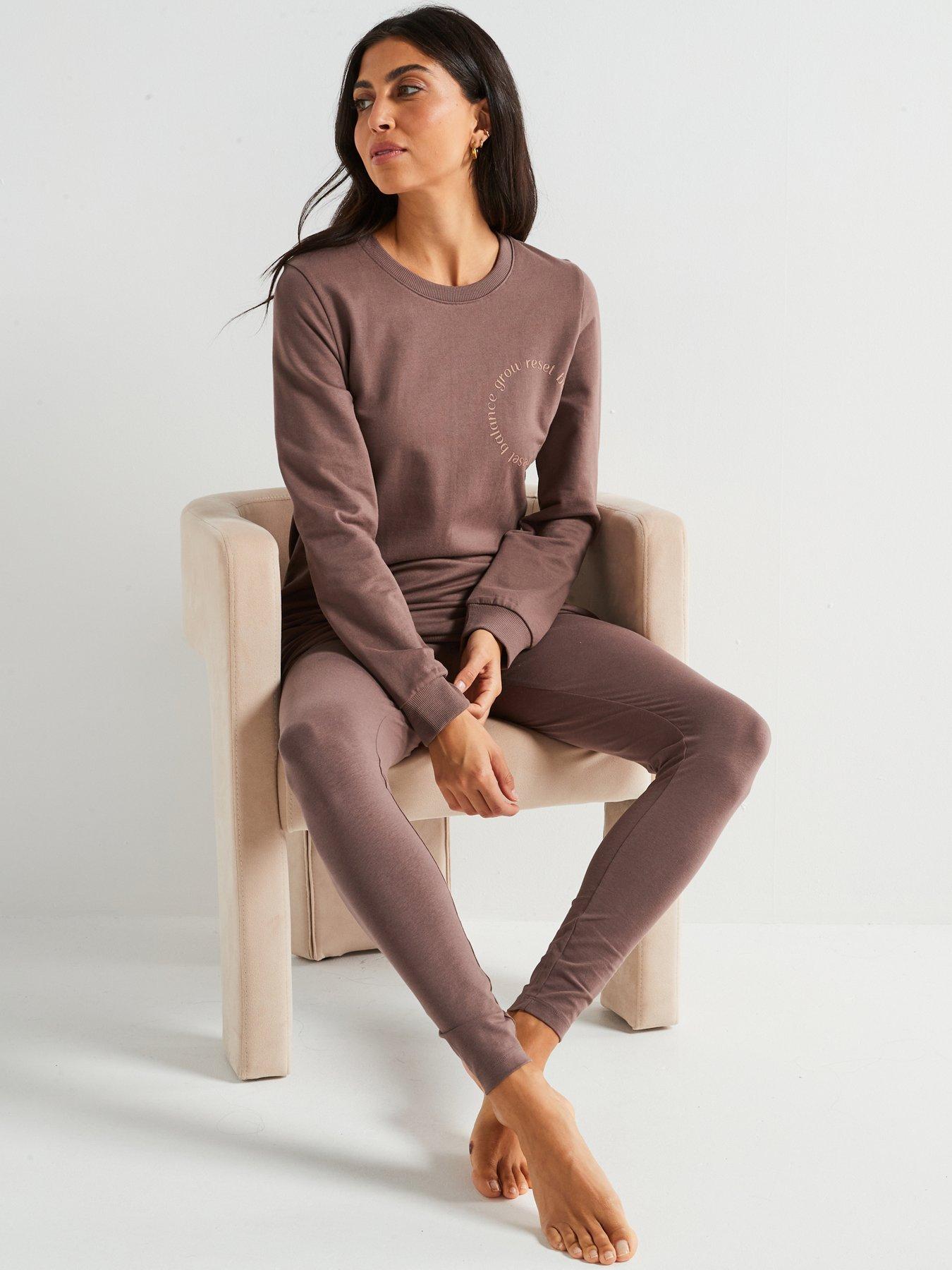 everyday-long-sleeve-sweat-and-legging-brown