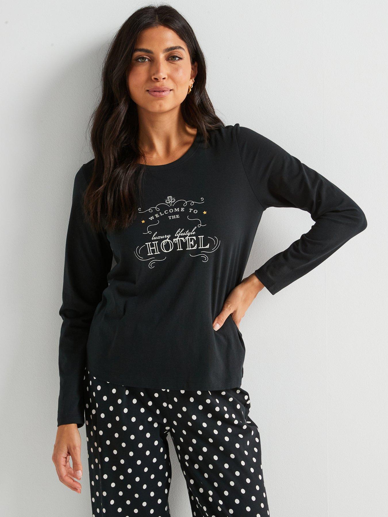 everyday-hotel-long-sleeve-and-printed-wide-leg-pj-setoutfit