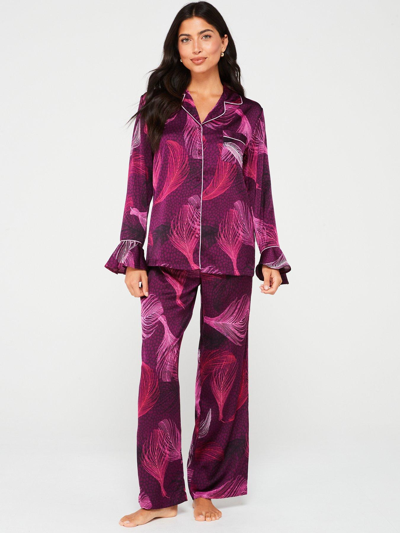 v-by-very-flamingo-print-satin-revere-set