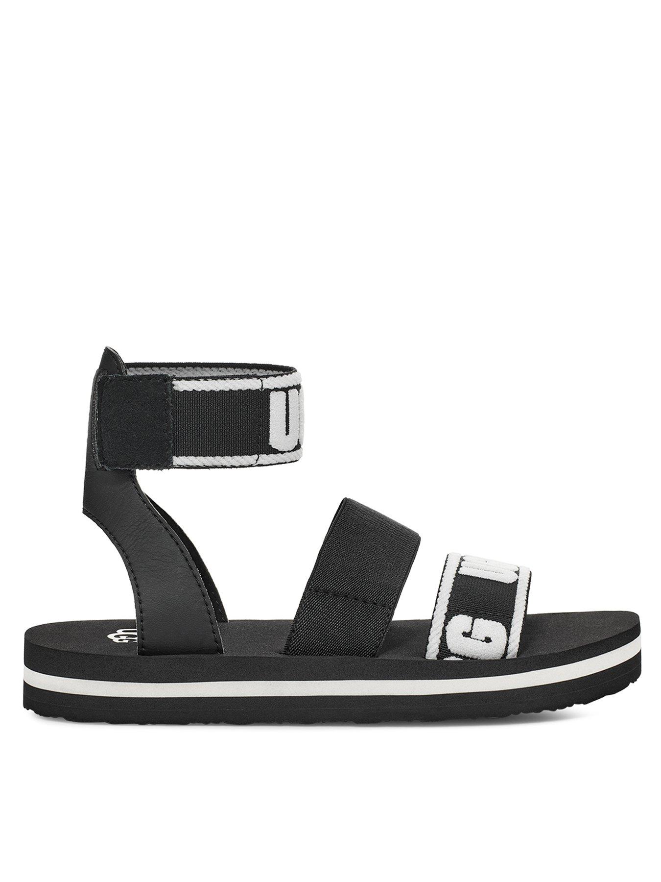 ugg-kids-allisa-slide-blackfront