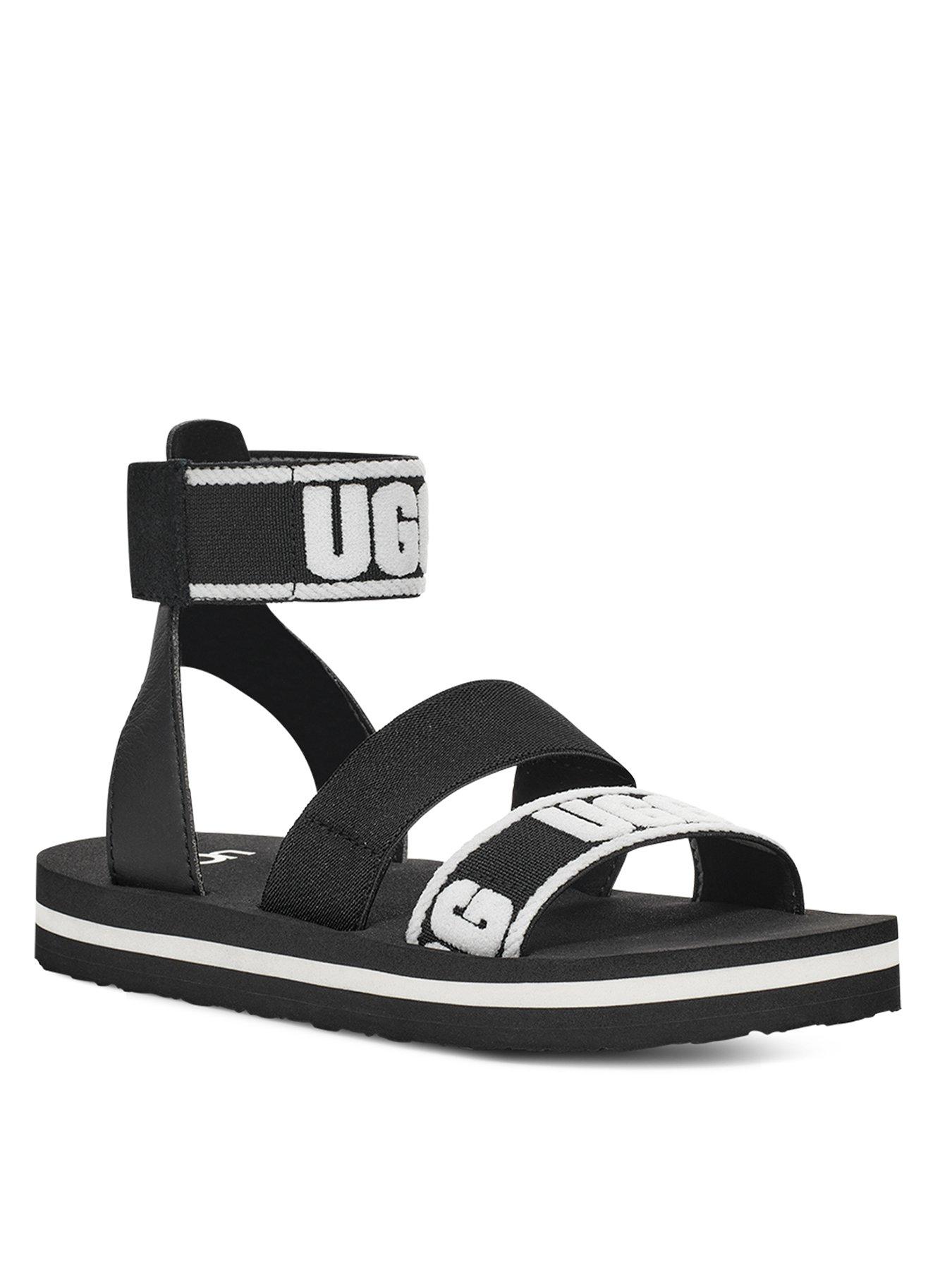 ugg-kids-allisa-slide-blackstillFront