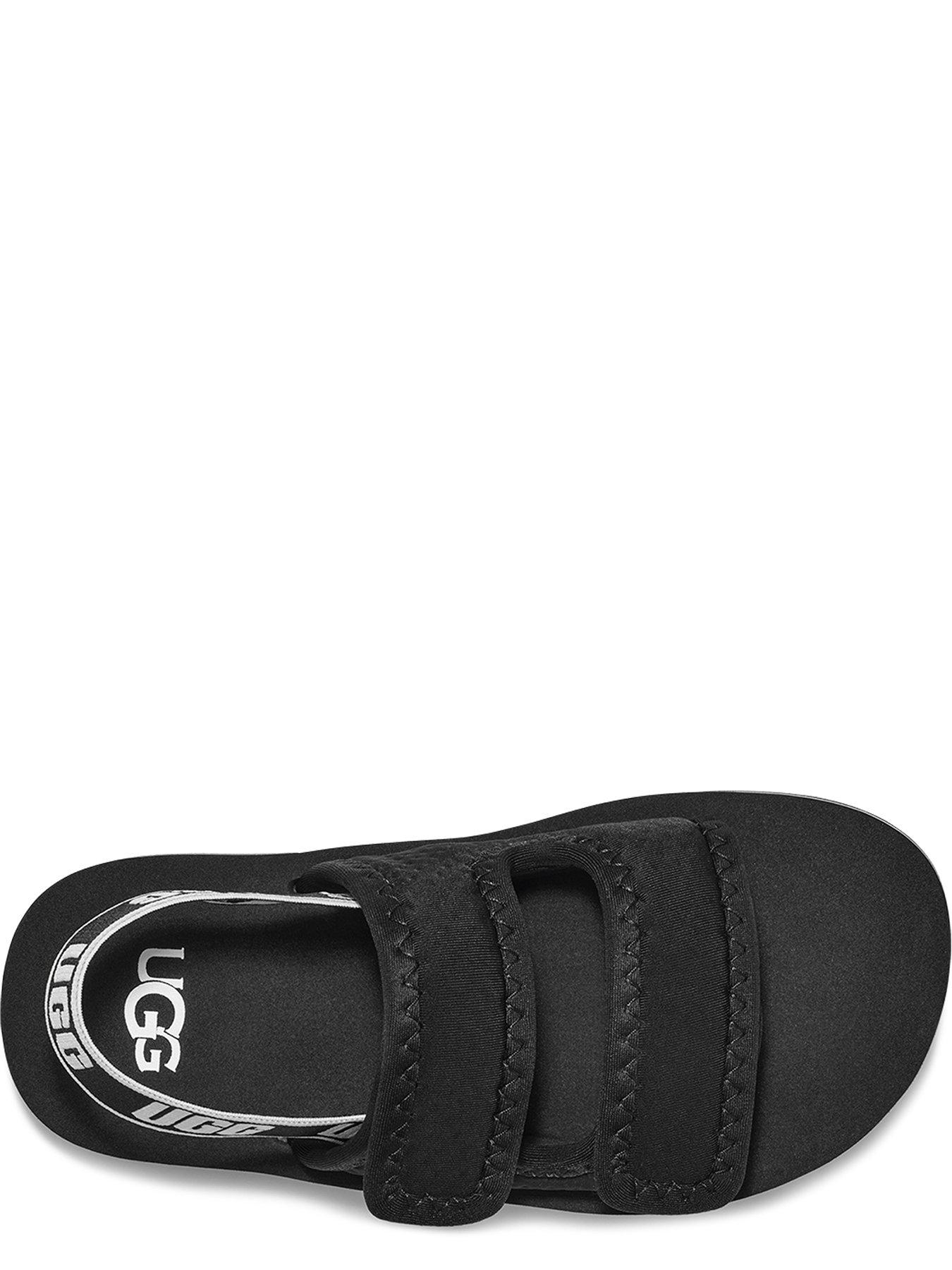 ugg-kids-lennon-slingback-sandal-blackoutfit