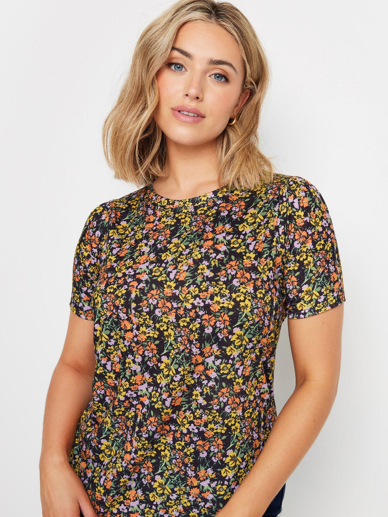 mco-floral-printed-jersey-top-black