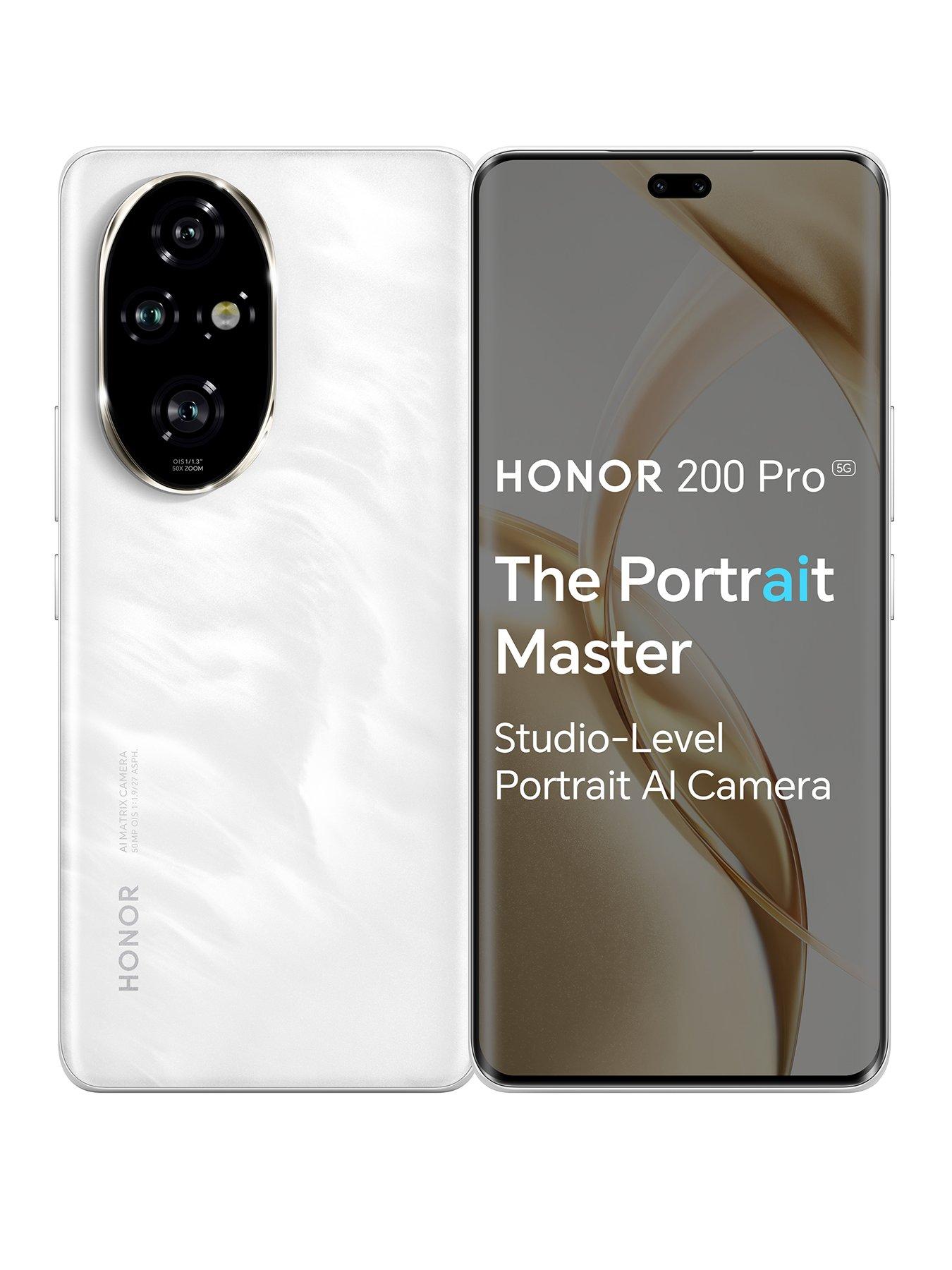 Image 1 of 6 of Honor 200 Pro - Moonlight White