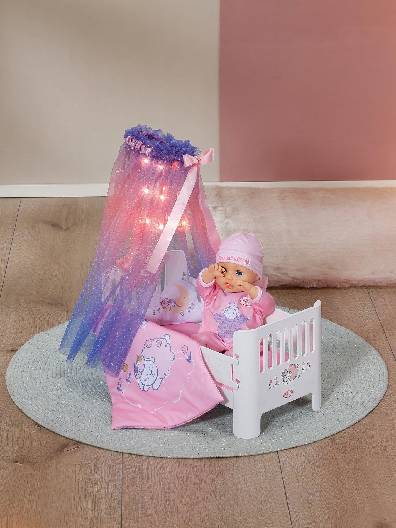 Image 6 of 8 of Baby Annabell Baby Annabell Sweet Dreams Doll Bed