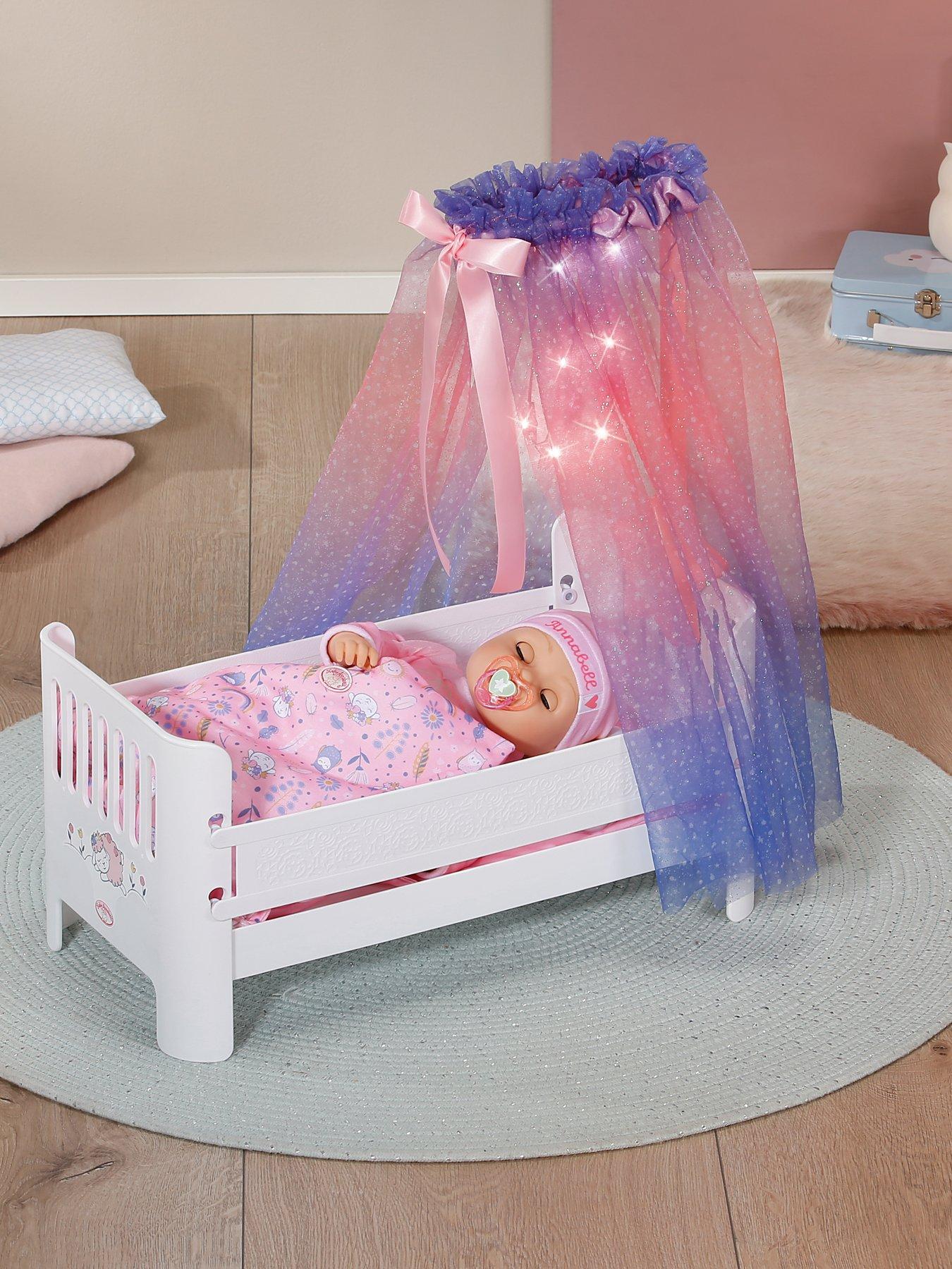 Image 7 of 8 of Baby Annabell Baby Annabell Sweet Dreams Doll Bed