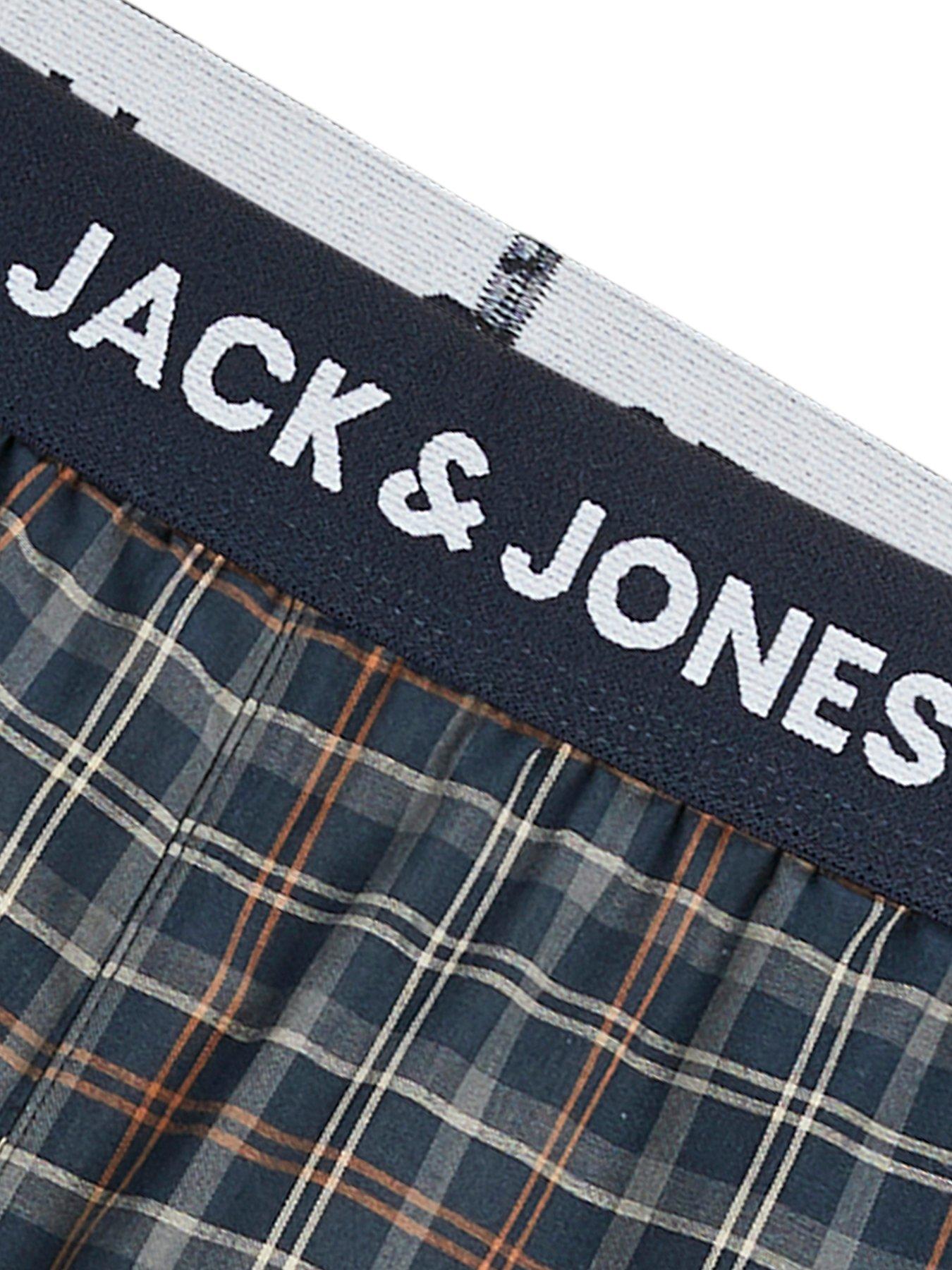 jack-jones-t-shirt-and-check-pyjama-bottoms-set-blackdetail