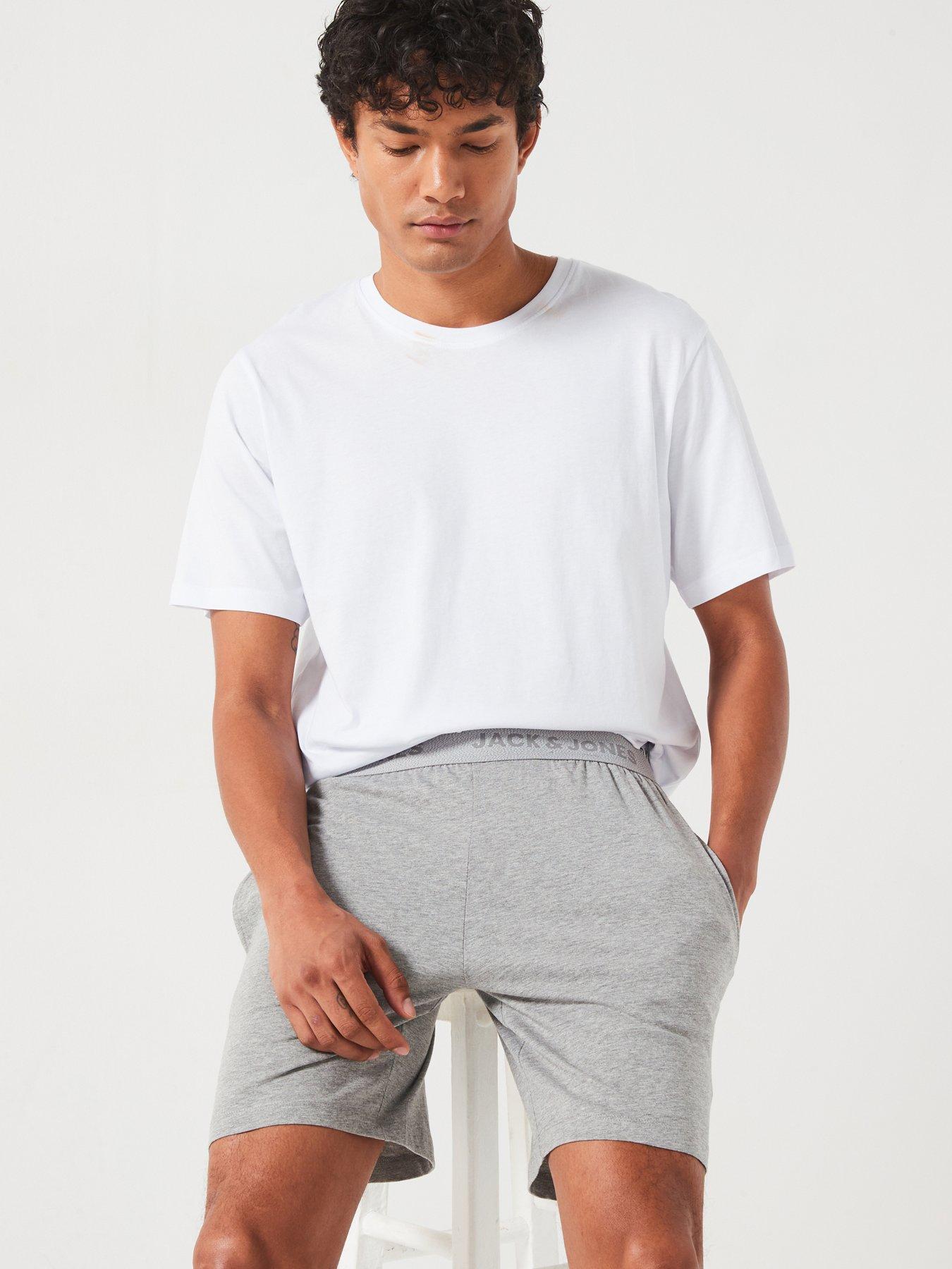 jack-jones-t-shirt-and-shorts-pyjama-set-whiteoutfit