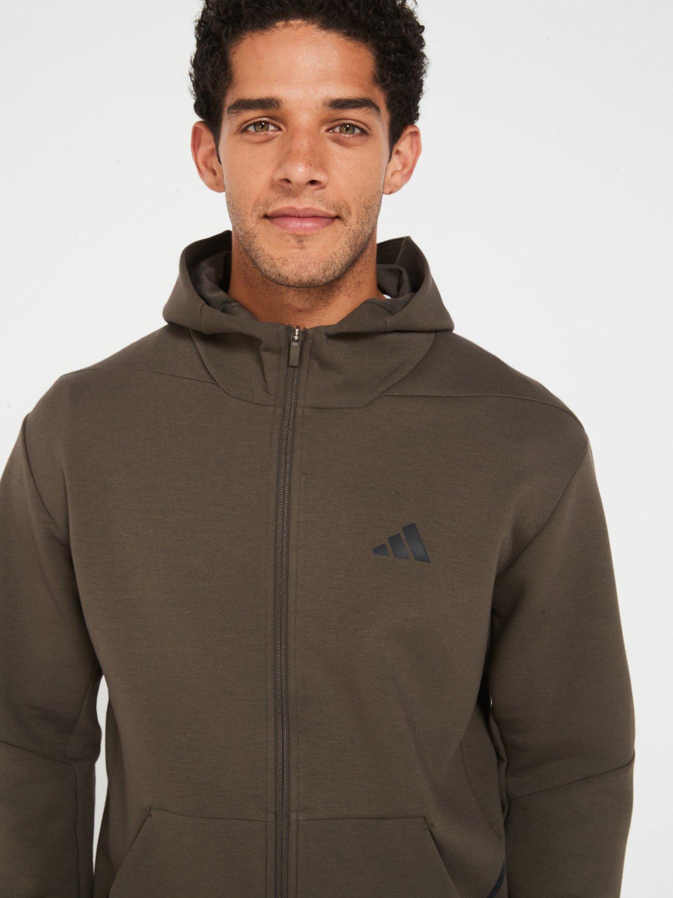 adidas-mens-designed-for-training-full-zip-hoodie-greenoutfit