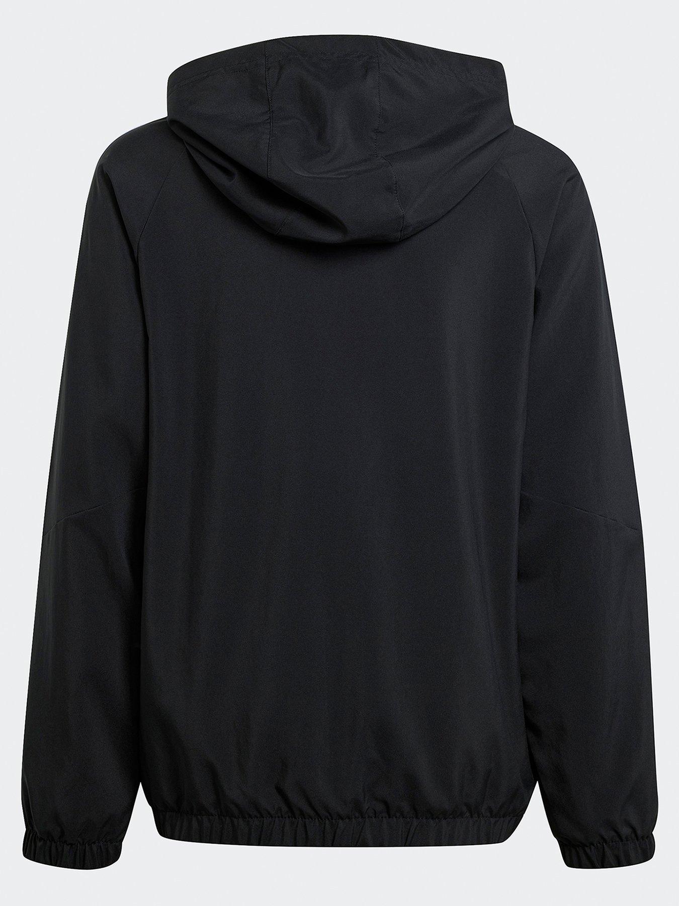 Image 2 of 5 of adidas Junior Tiro 24 Football Windbreaker Jacket - Black/white