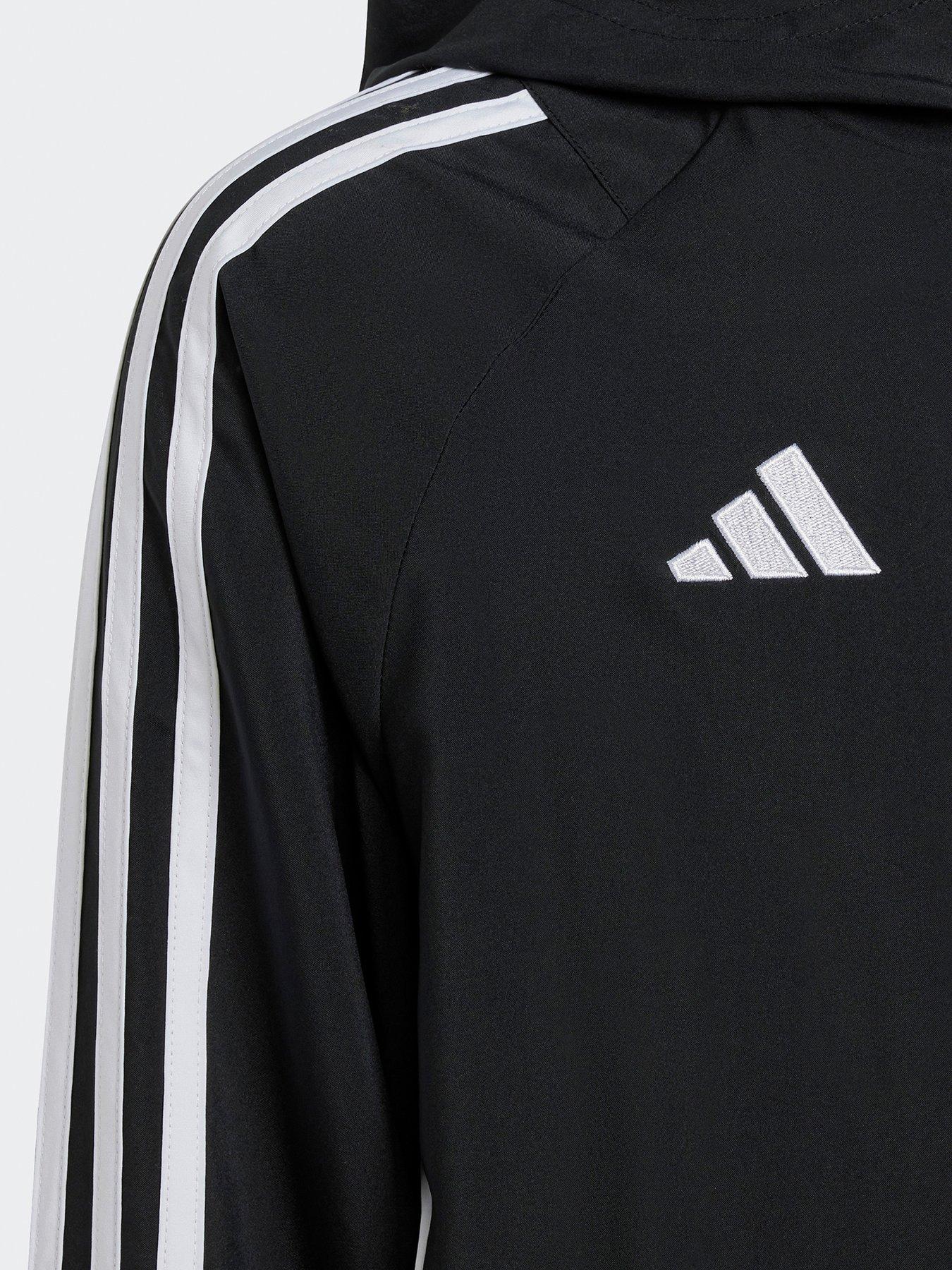 Image 3 of 5 of adidas Junior Tiro 24 Football Windbreaker Jacket - Black/white
