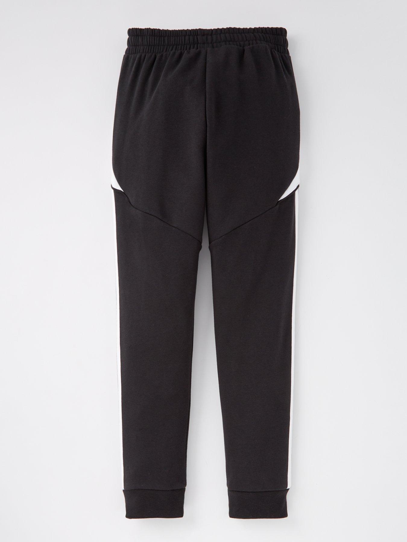 adidas-junior-tiro-24-football-sweat-pants-black-whiteback