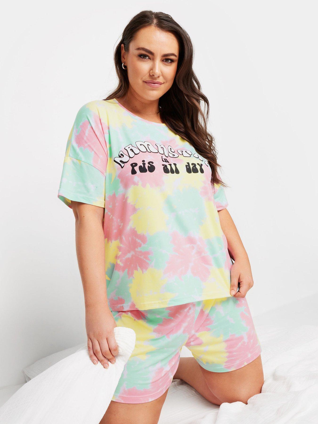 yours-curve-namastay-tie-dye-crop-pj-set