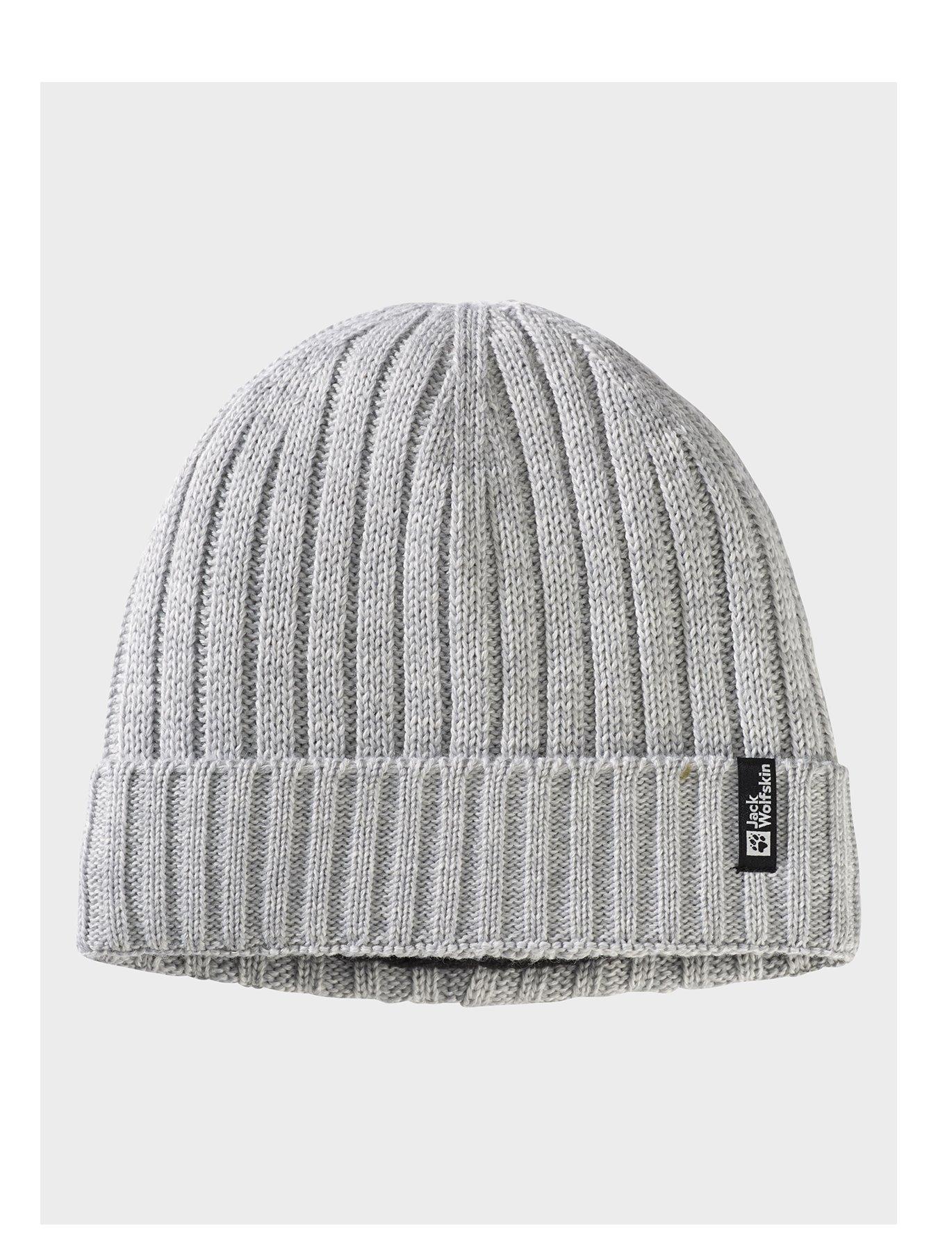 jack-wolfskin-unisex-rib-knit-beanie-grey