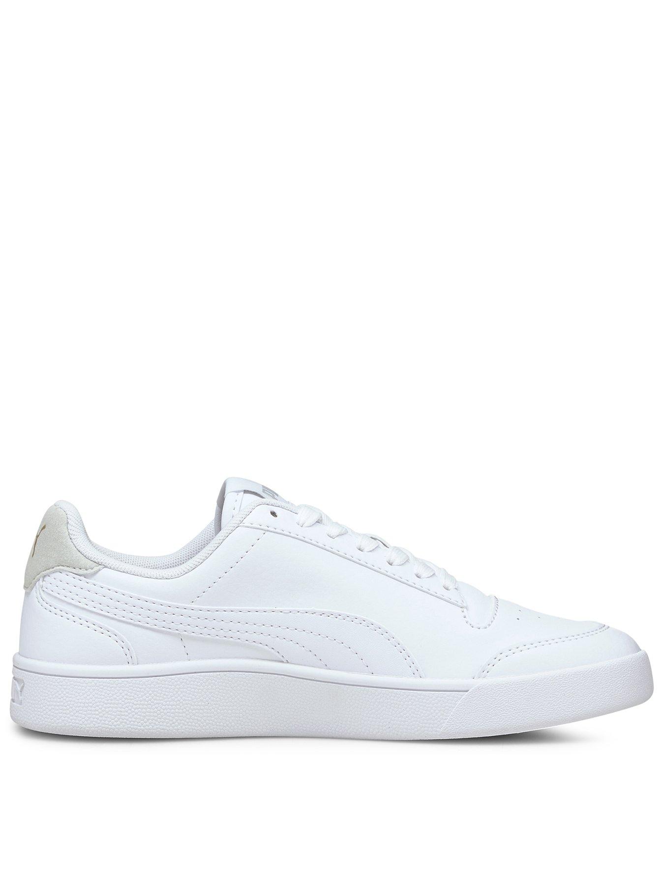 puma-junior-unisex-shuffle-trainers-whitefront