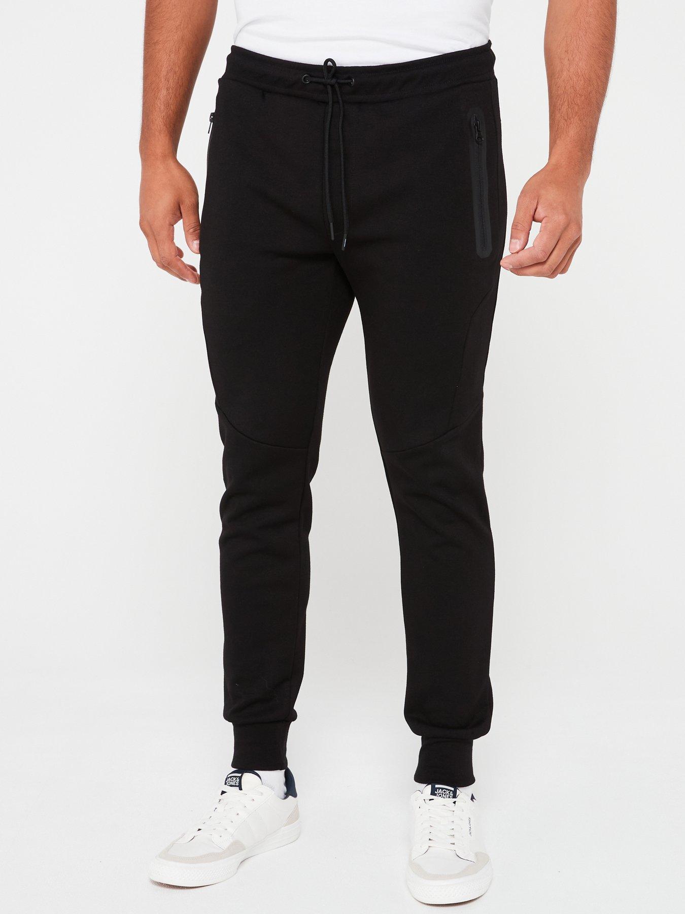 jack-jones-will-slim-fit-tech-joggers-black