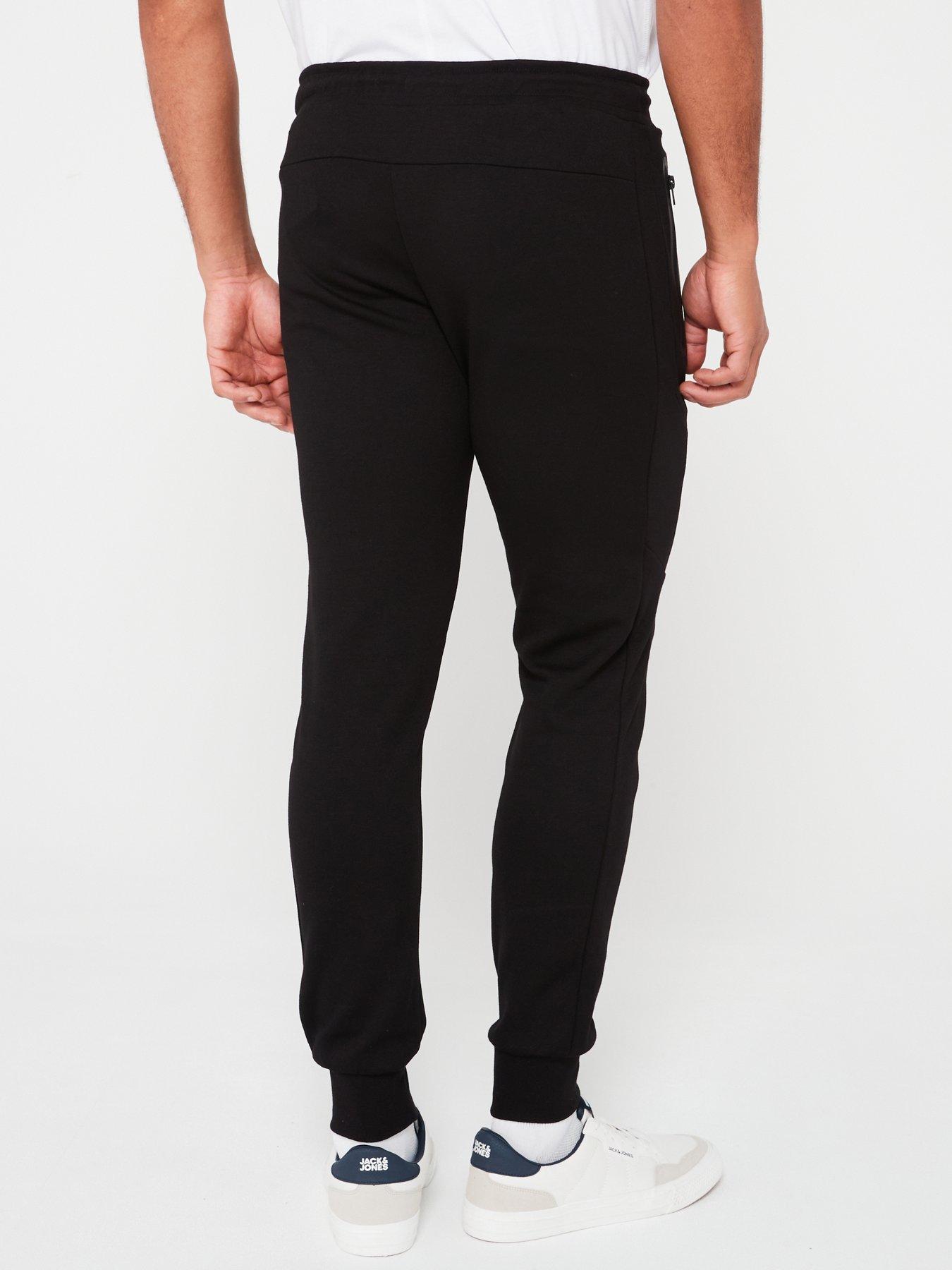 jack-jones-will-slim-fit-tech-joggers-blackstillFront