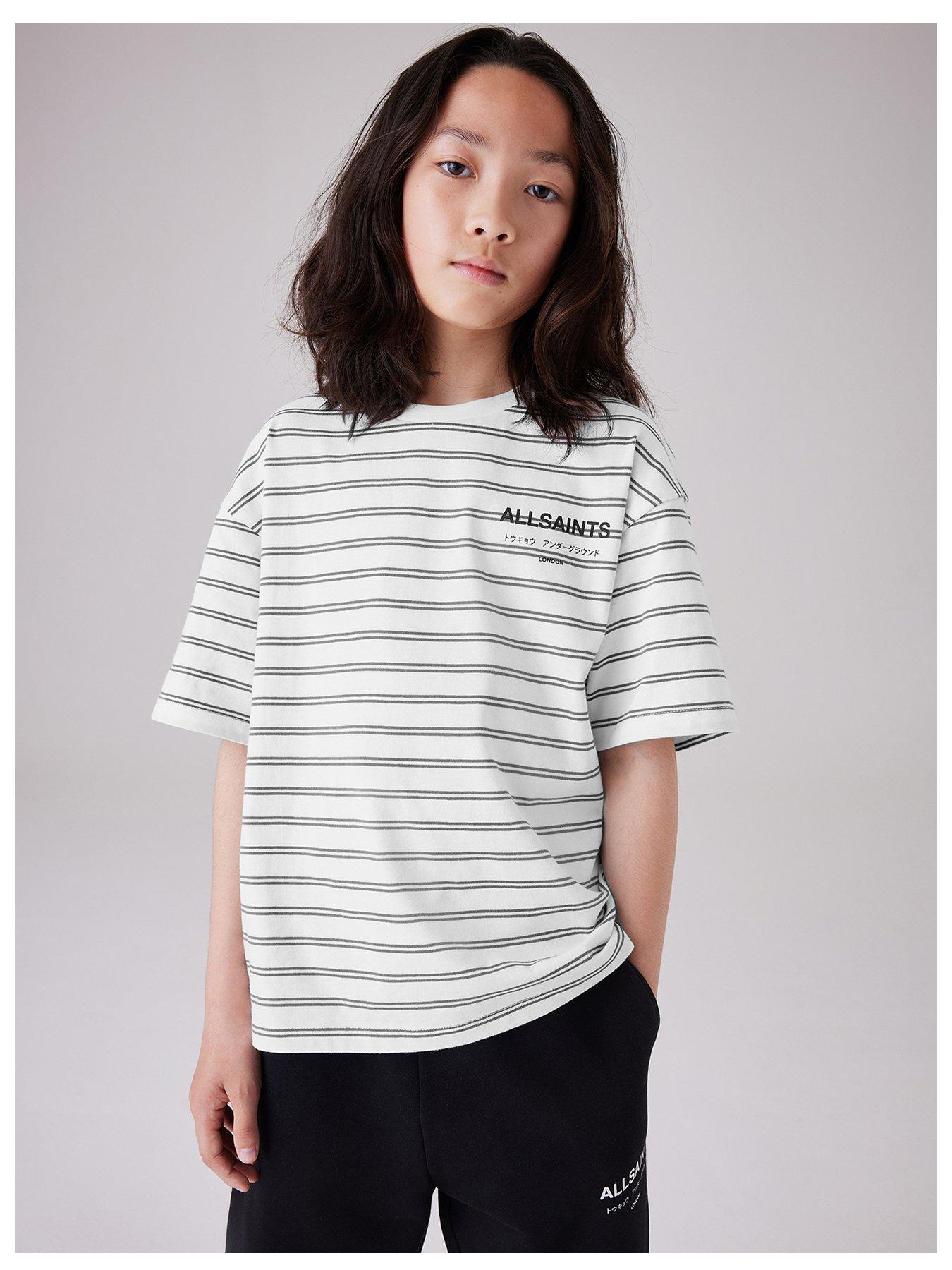 smallsaints-underground-logo-stripe-tee-blackwhite