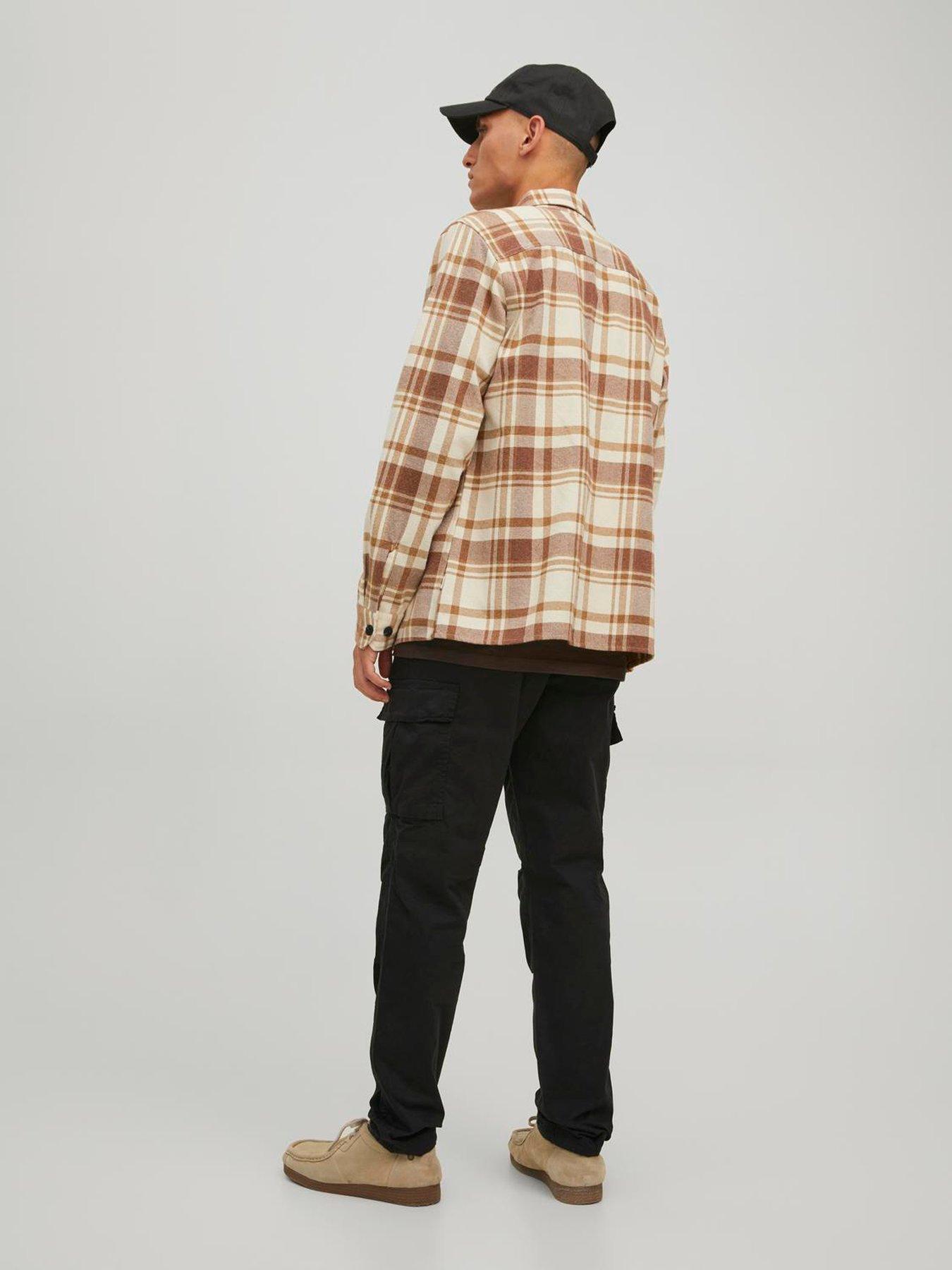 jack-jones-jack-amp-jones-ace-tapered-fit-cargo-trousers-blackstillFront