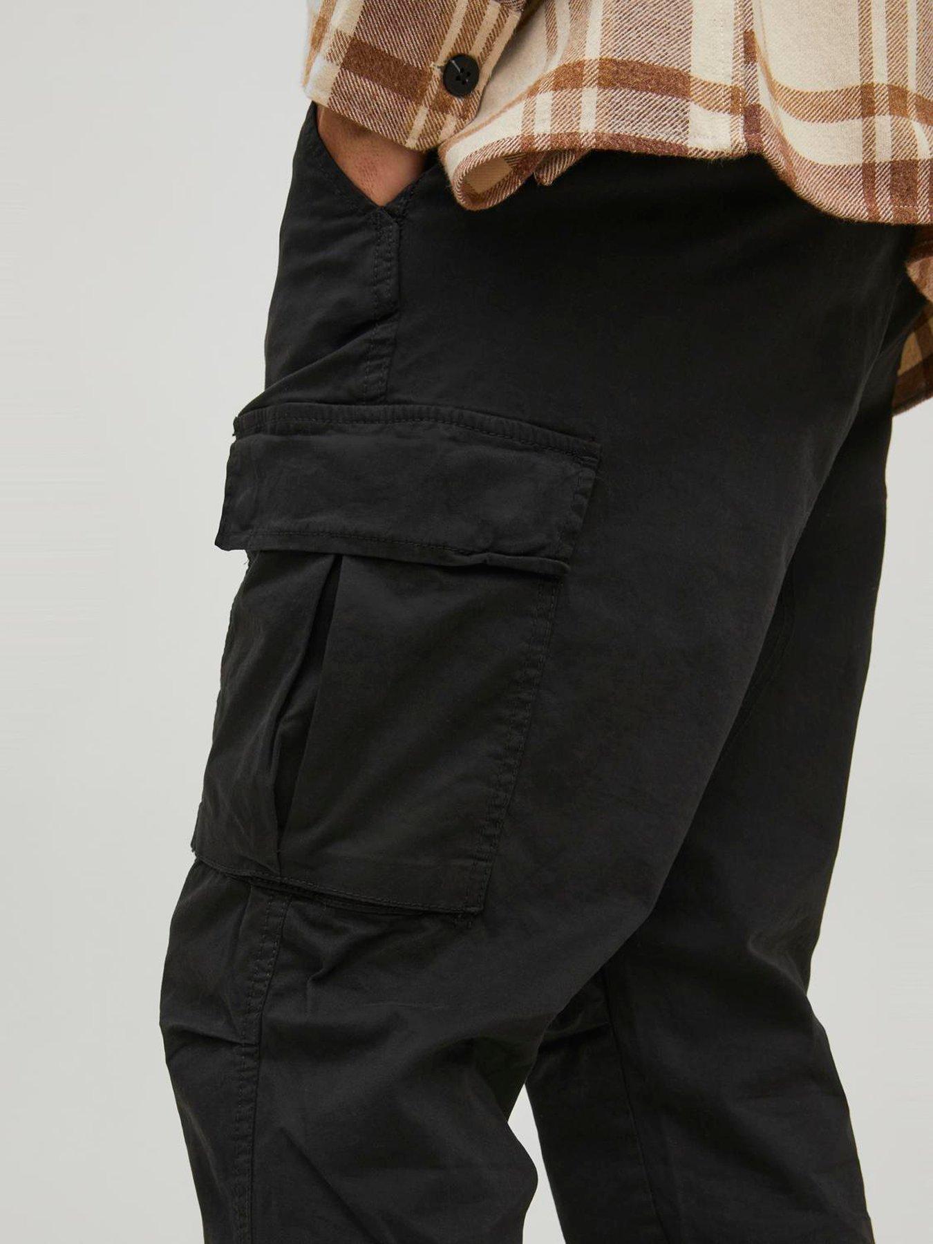 jack-jones-jack-amp-jones-ace-tapered-fit-cargo-trousers-blackoutfit