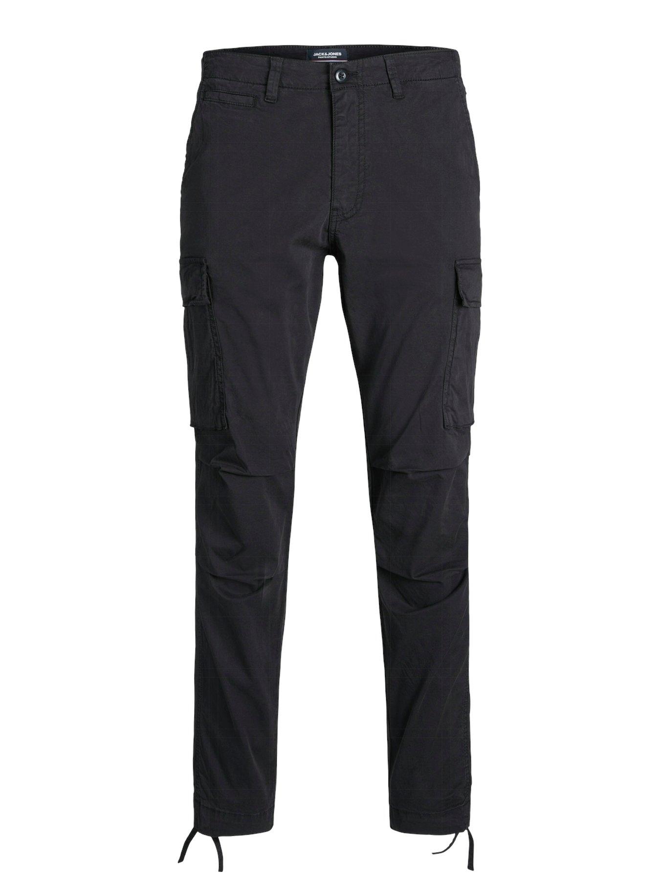 jack-jones-jack-amp-jones-ace-tapered-fit-cargo-trousers-blackdetail