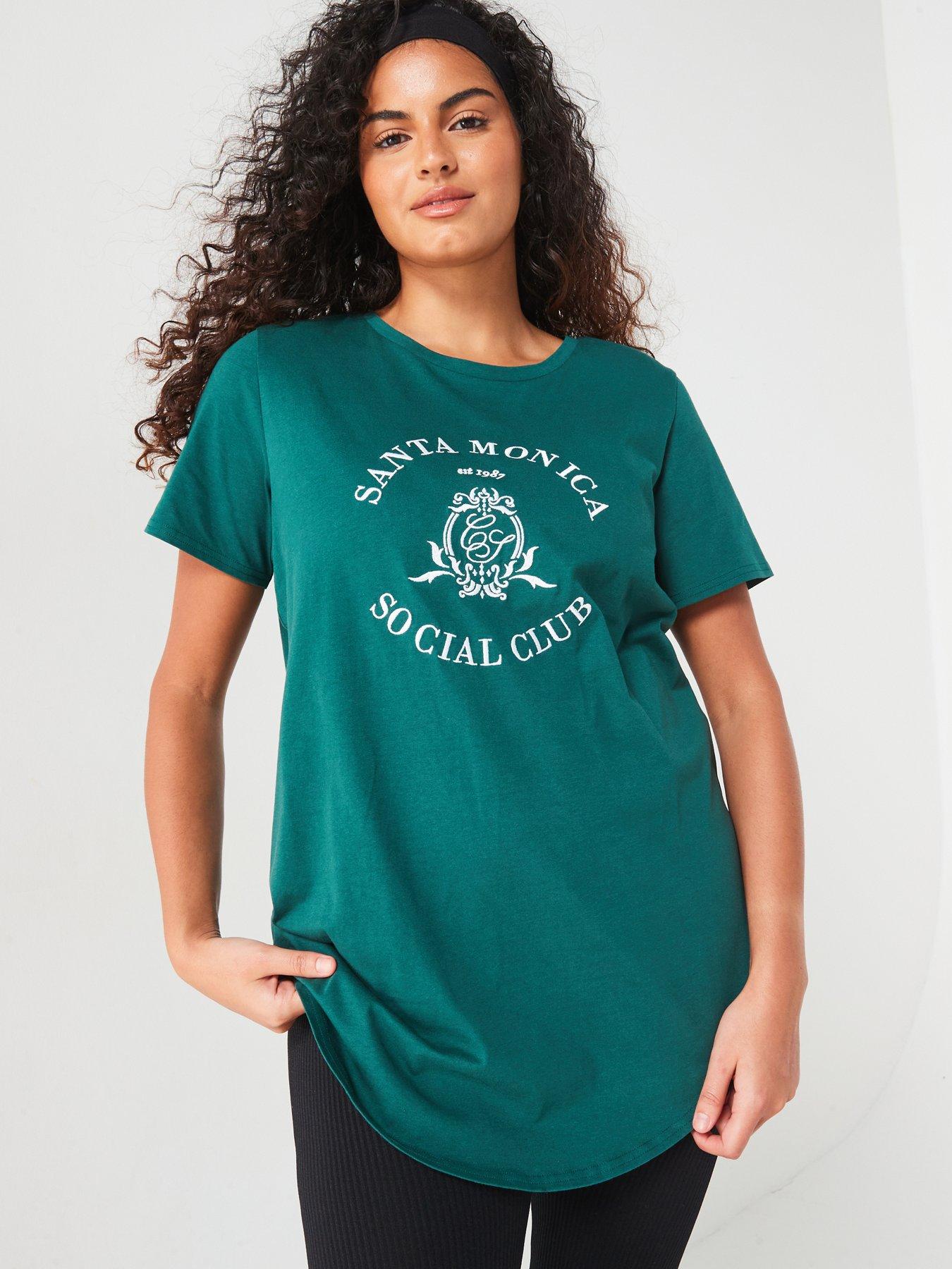 v-by-very-curve-slogan-longline-t-shirt-greenoutfit