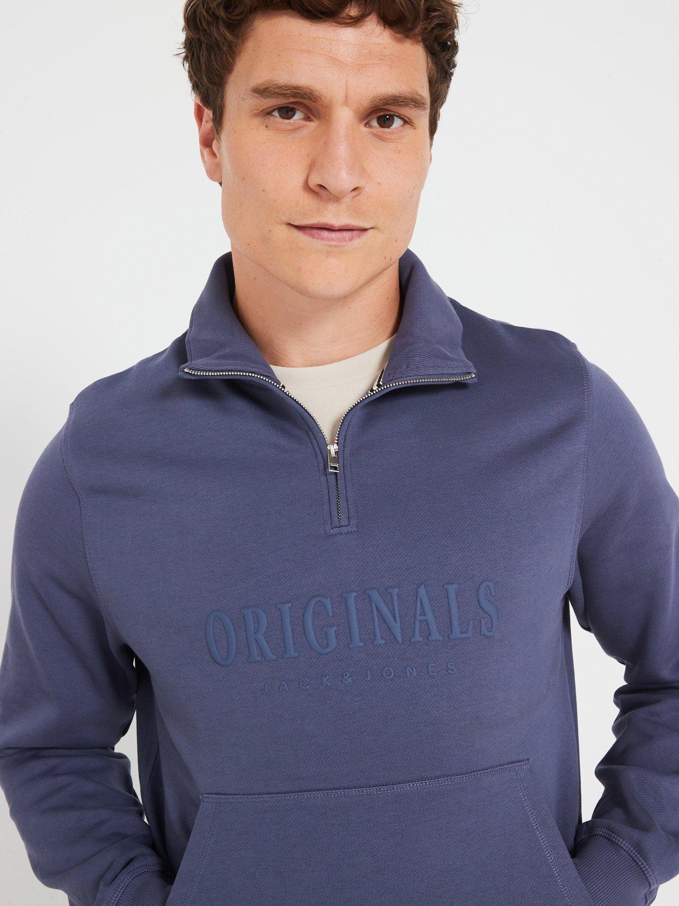 jack-jones-jack-amp-jones-embossed-logo-14-zip-sweat-topoutfit