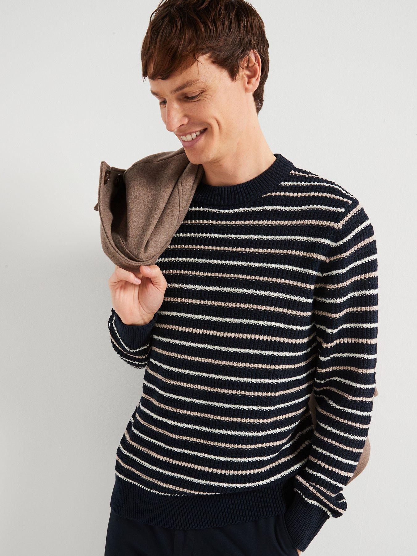 jack-jones-jack-amp-jones-stripe-crew-knitted-jumperoutfit