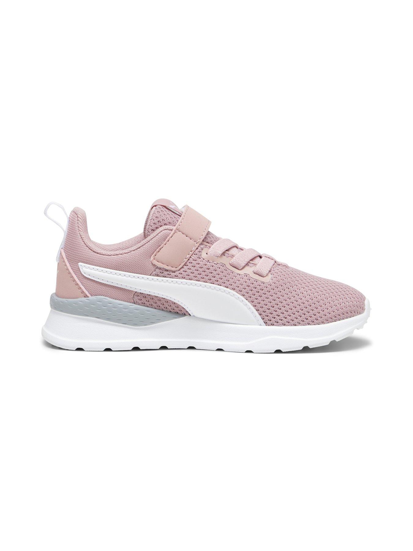 Image 4 of 5 of Puma Kid's Girls Anzarun Lite Velcro Trainers - Peach Smoothie