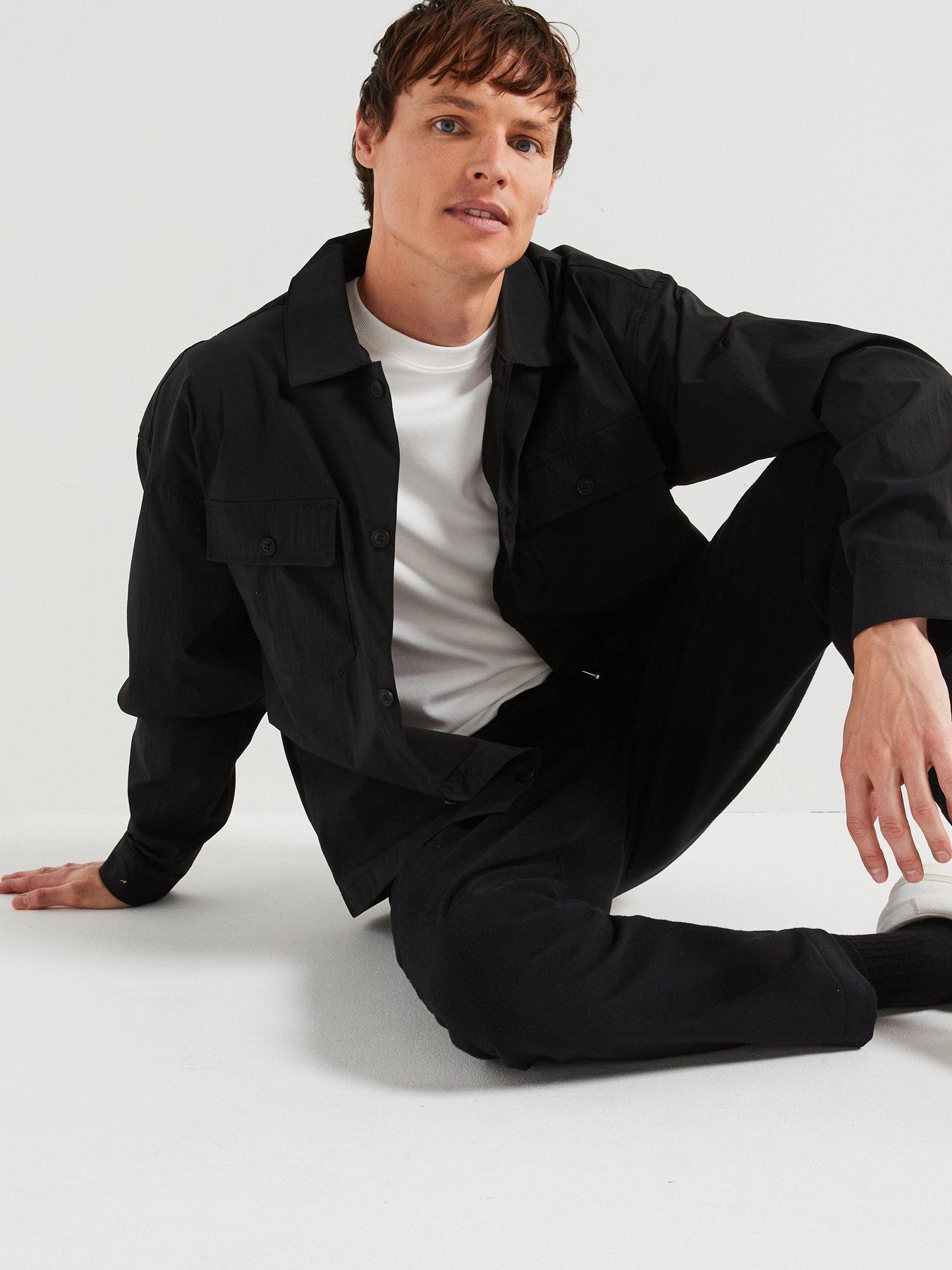 jack-jones-nylon-utility-overshirt-blackoutfit