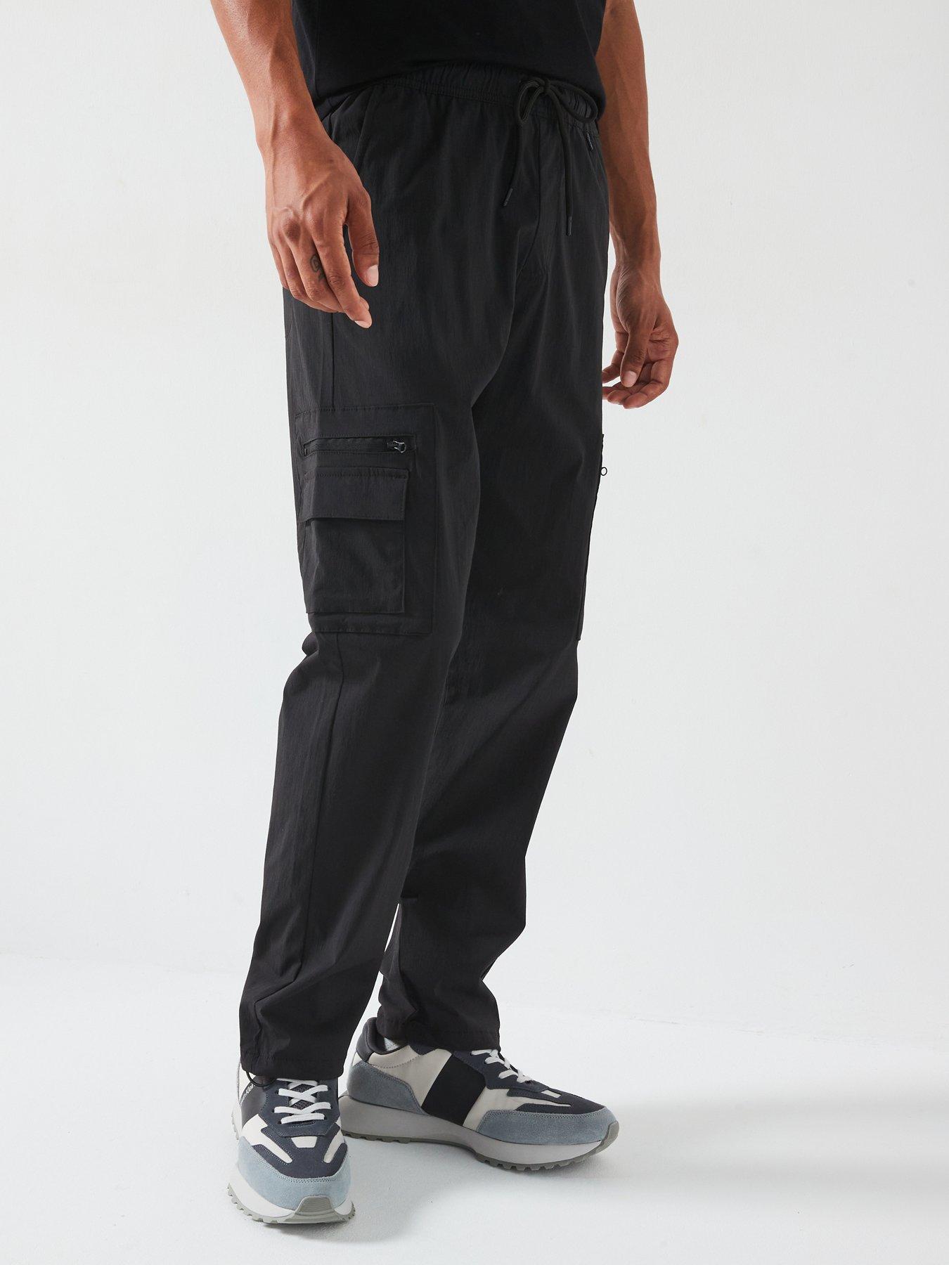 jack-jones-kane-relaxed-fit-tech-cargo-trousers-black