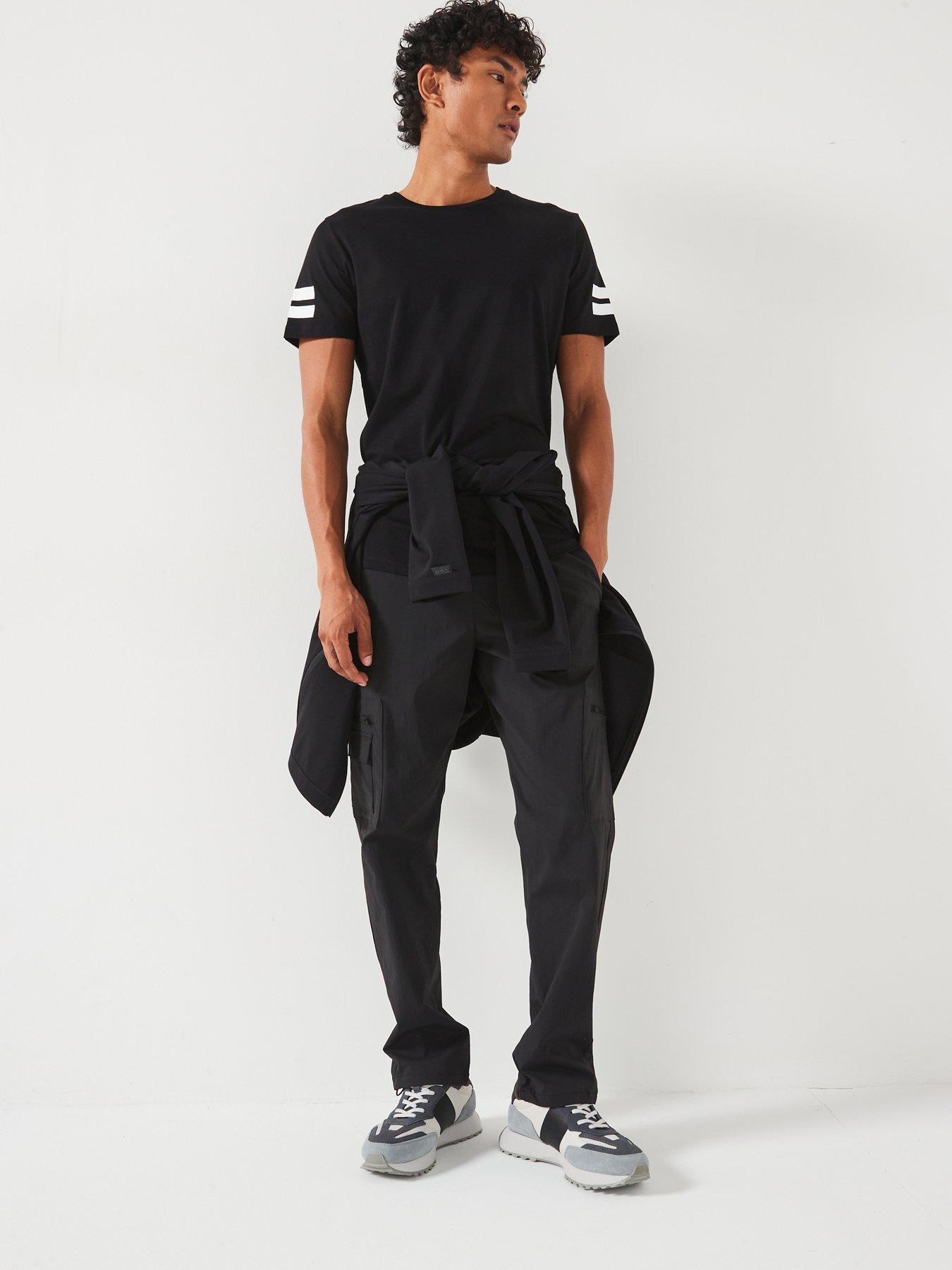 jack-jones-kane-relaxed-fit-tech-cargo-trousers-blackoutfit