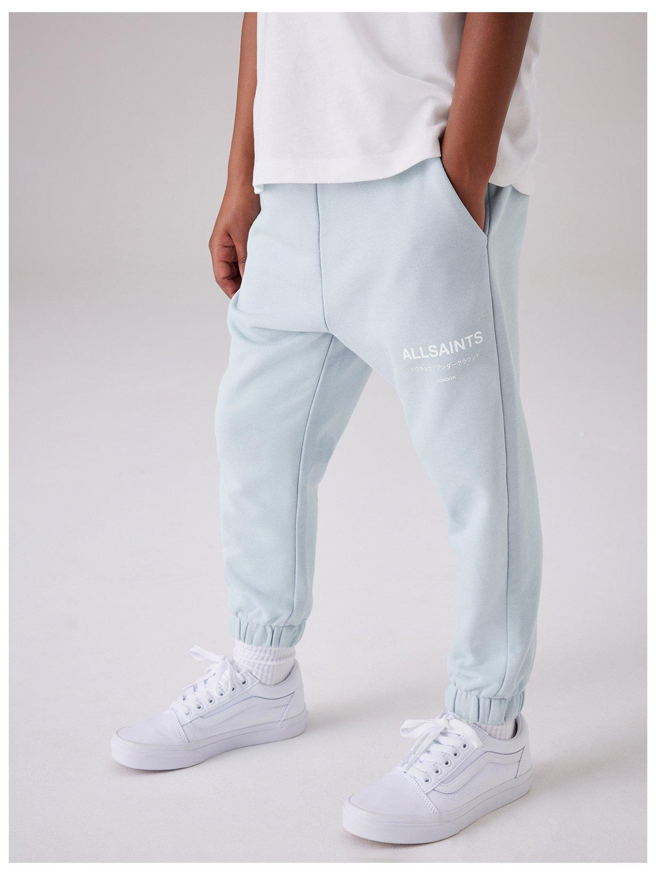 smallsaints-underground-logo-jogger-light-blue