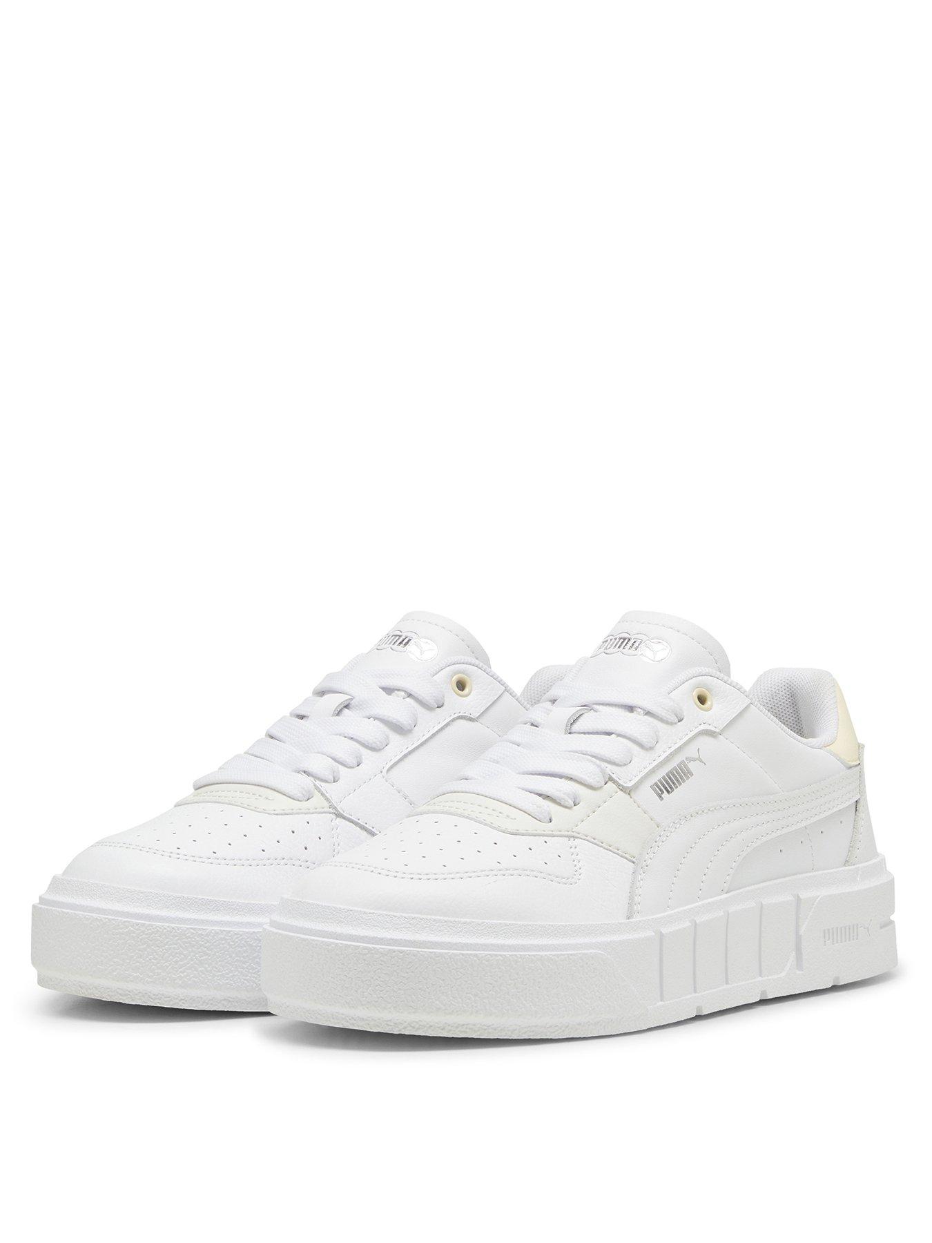 puma-womens-cali-court-leather-trainers-whitestillFront